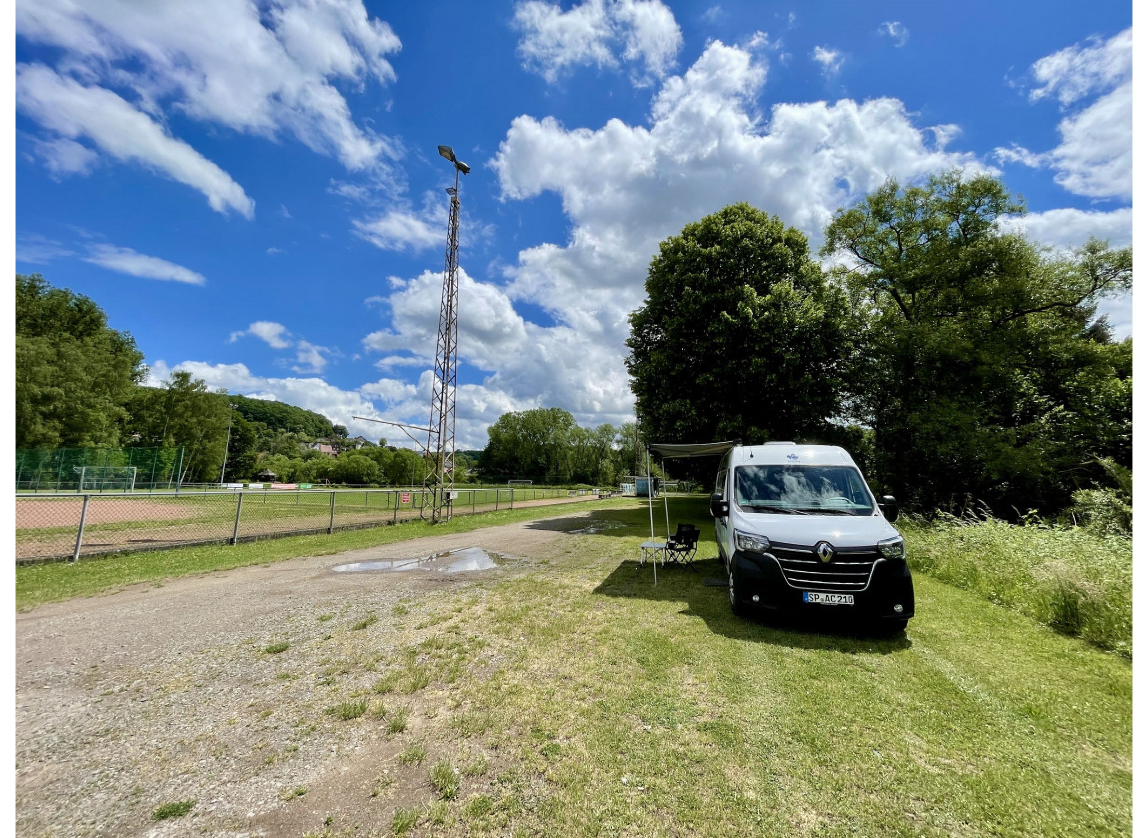 Wiese an den Lauter Talauen — Camperplaats in Olsbrücken