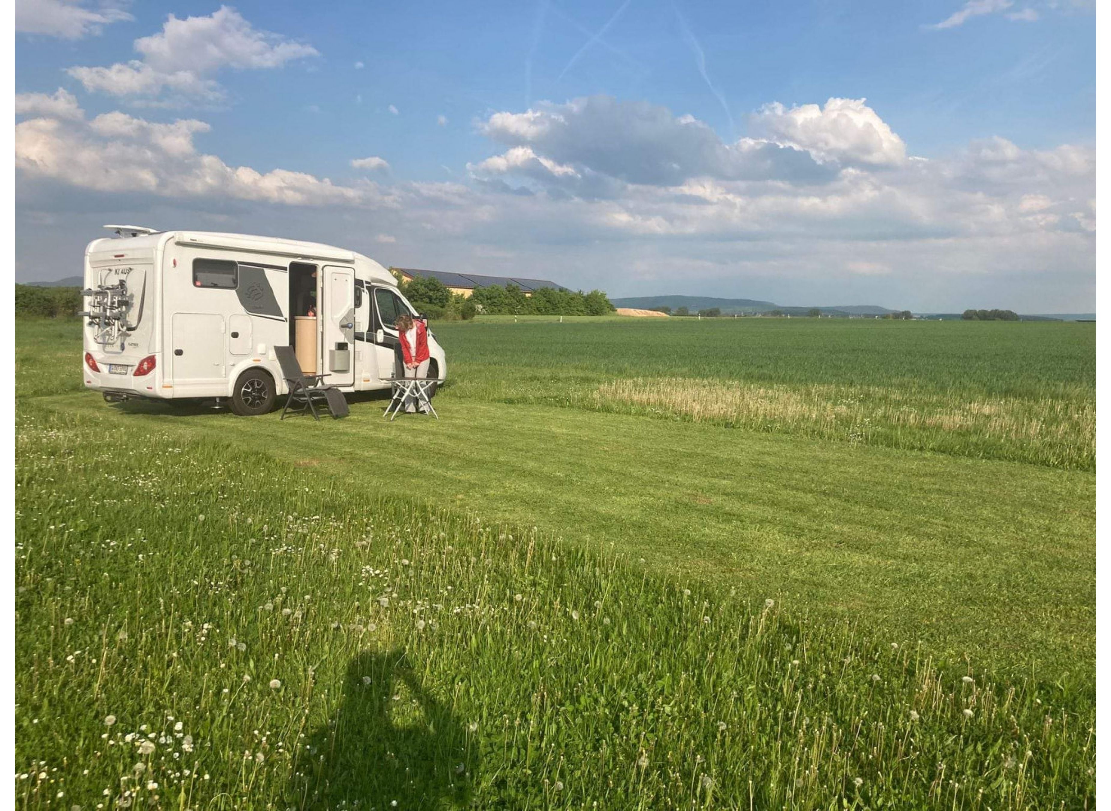 Steigerwald Panoramablick #2 — Karavan Sitesi in Herlheim