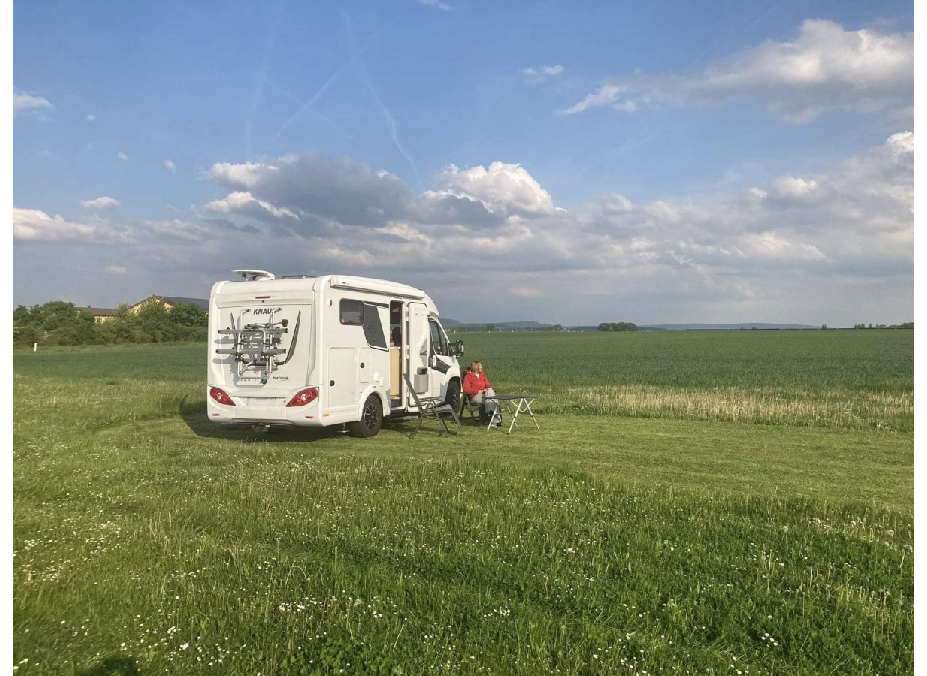 Steigerwald Panoramablick #2 — Bobilplass in Herlheim