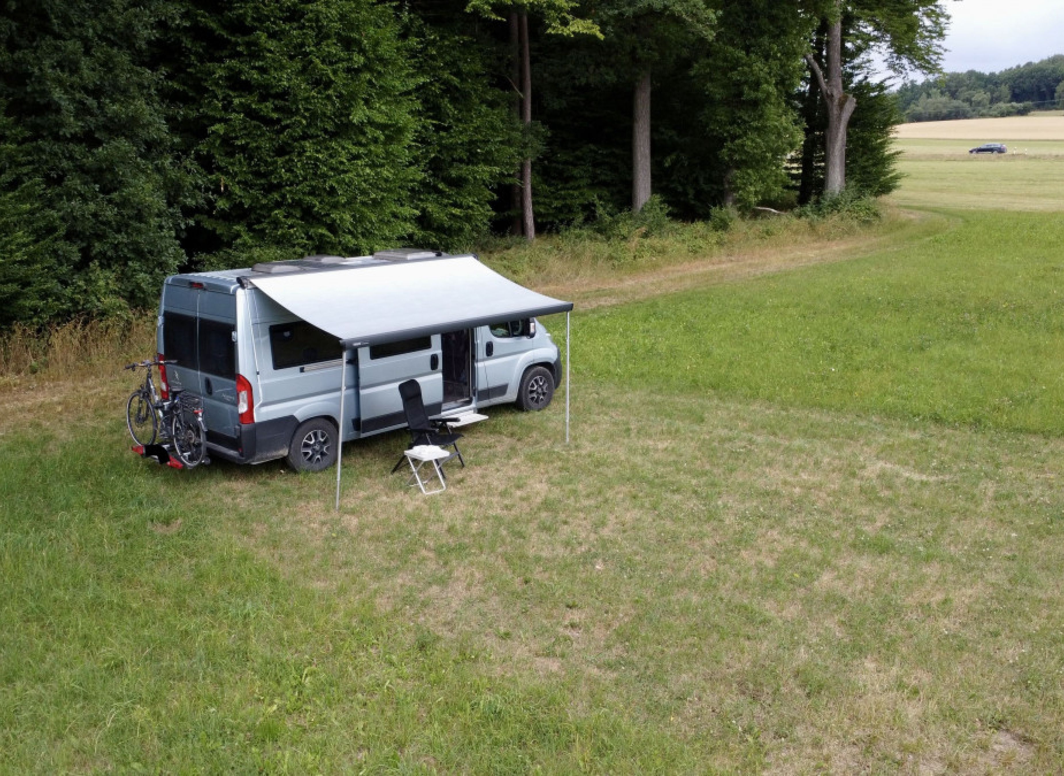 Weitblick auf der Höhenlohe #3 — Campervan Site in Hirschau