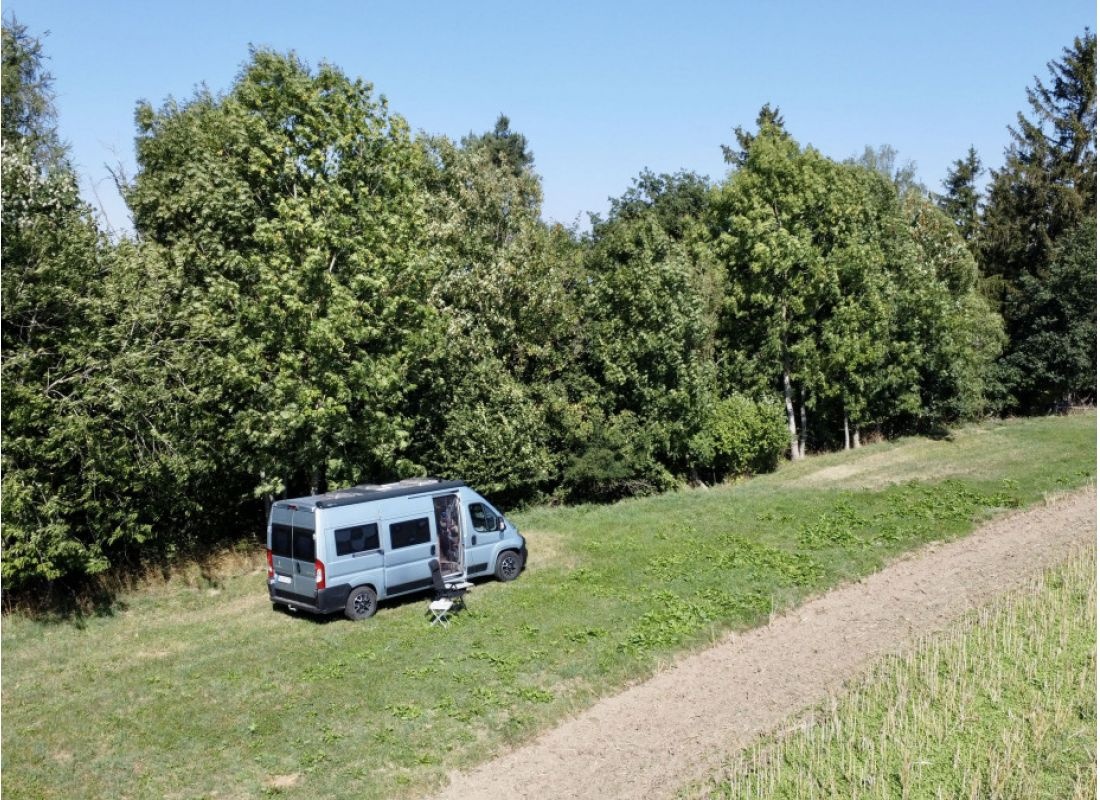 Entschleunigen und auftanken :-) — Area di sosta in Ostrach