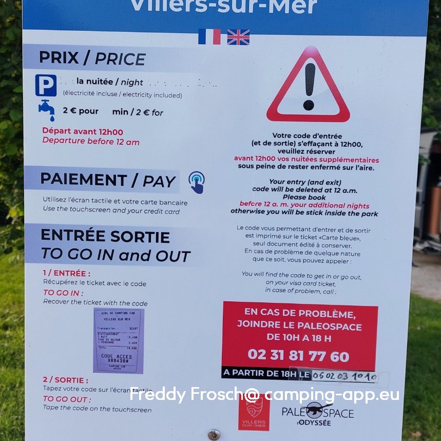Stellplatz Villers-sur-Mer — Foto 3