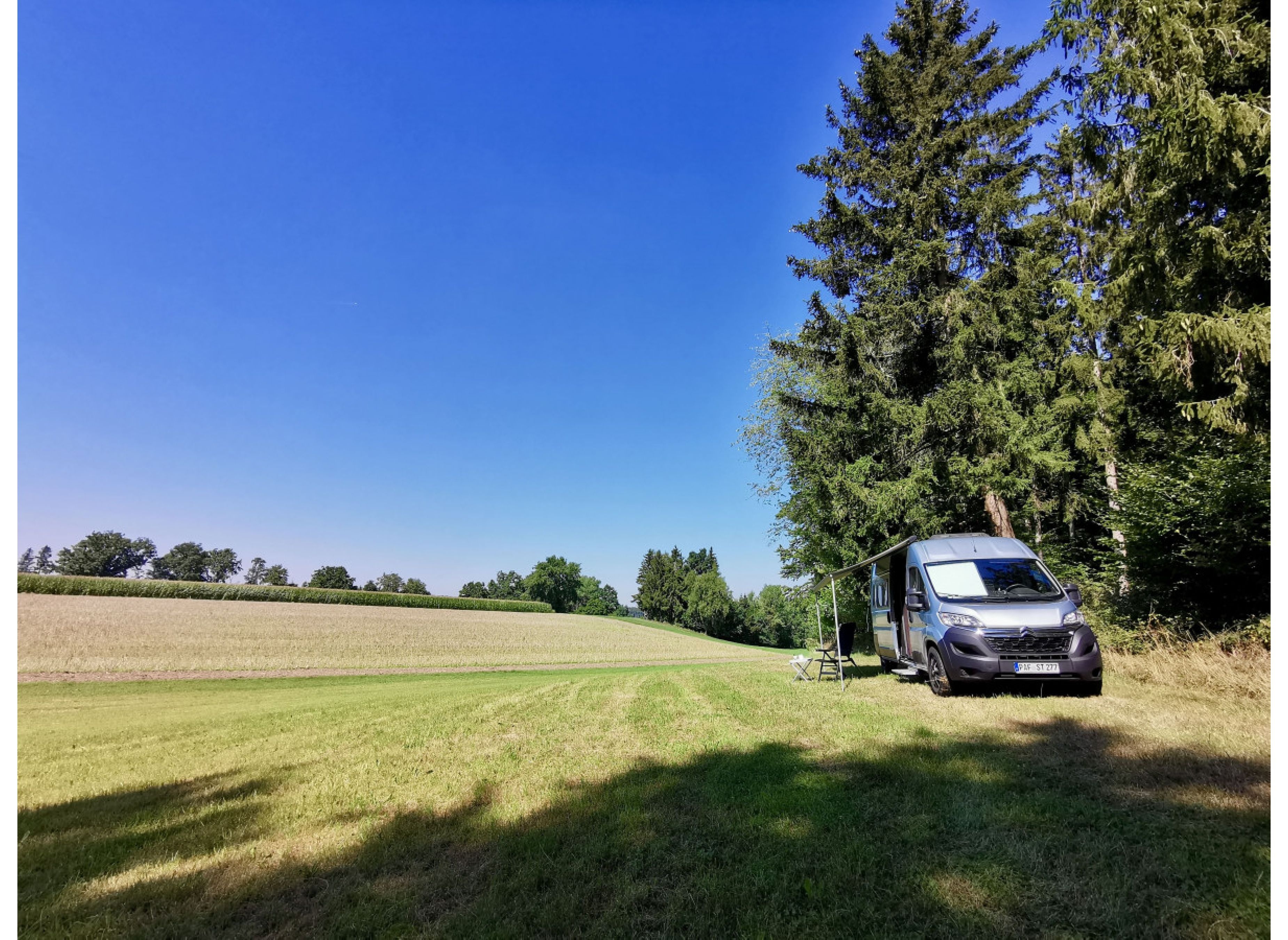 Nur Du und die Natur :-) — Місце для кемперів in Ostrach