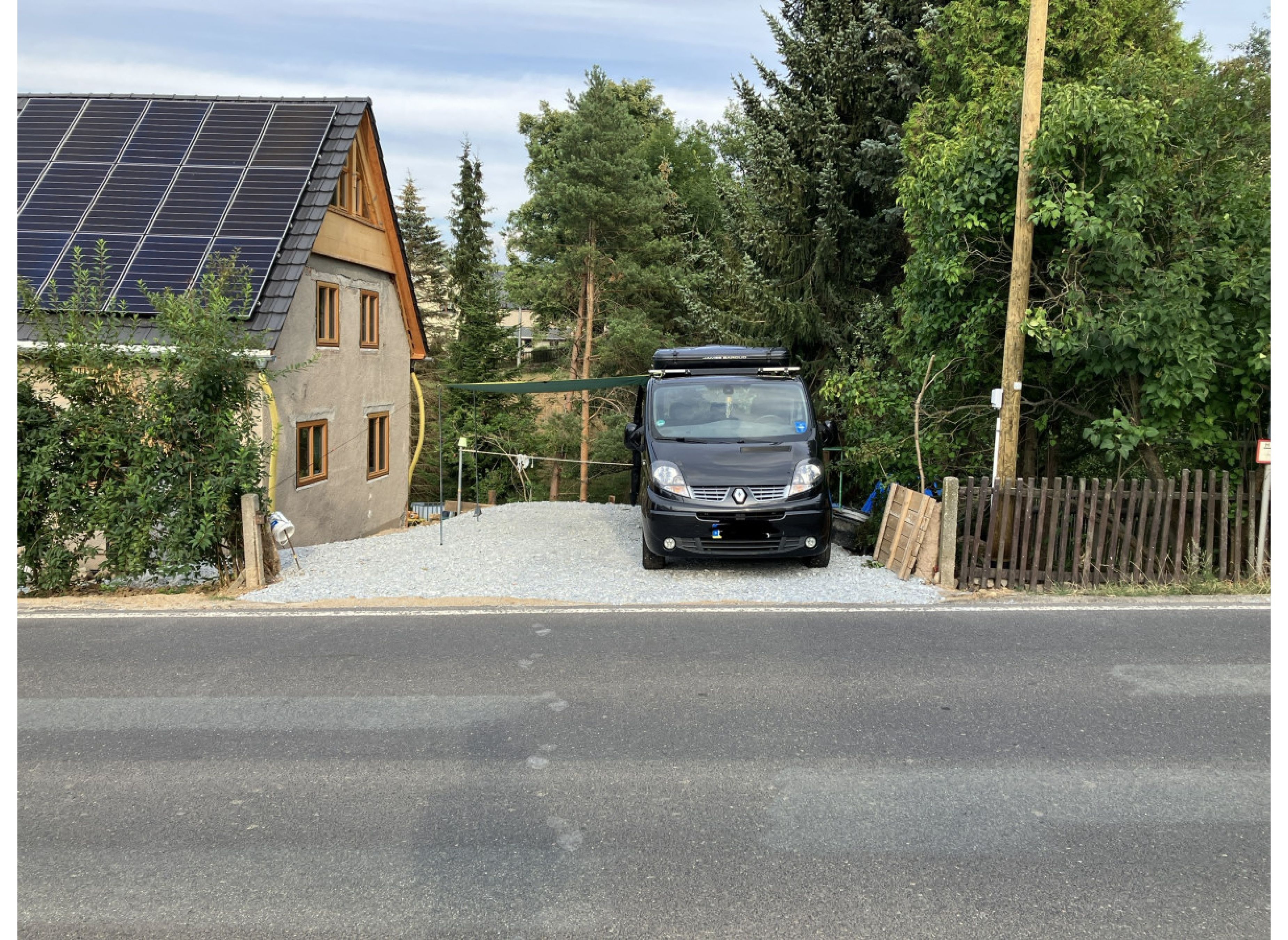 Einzelstellplatz am Luchberg — Bobilplass in Glashütte