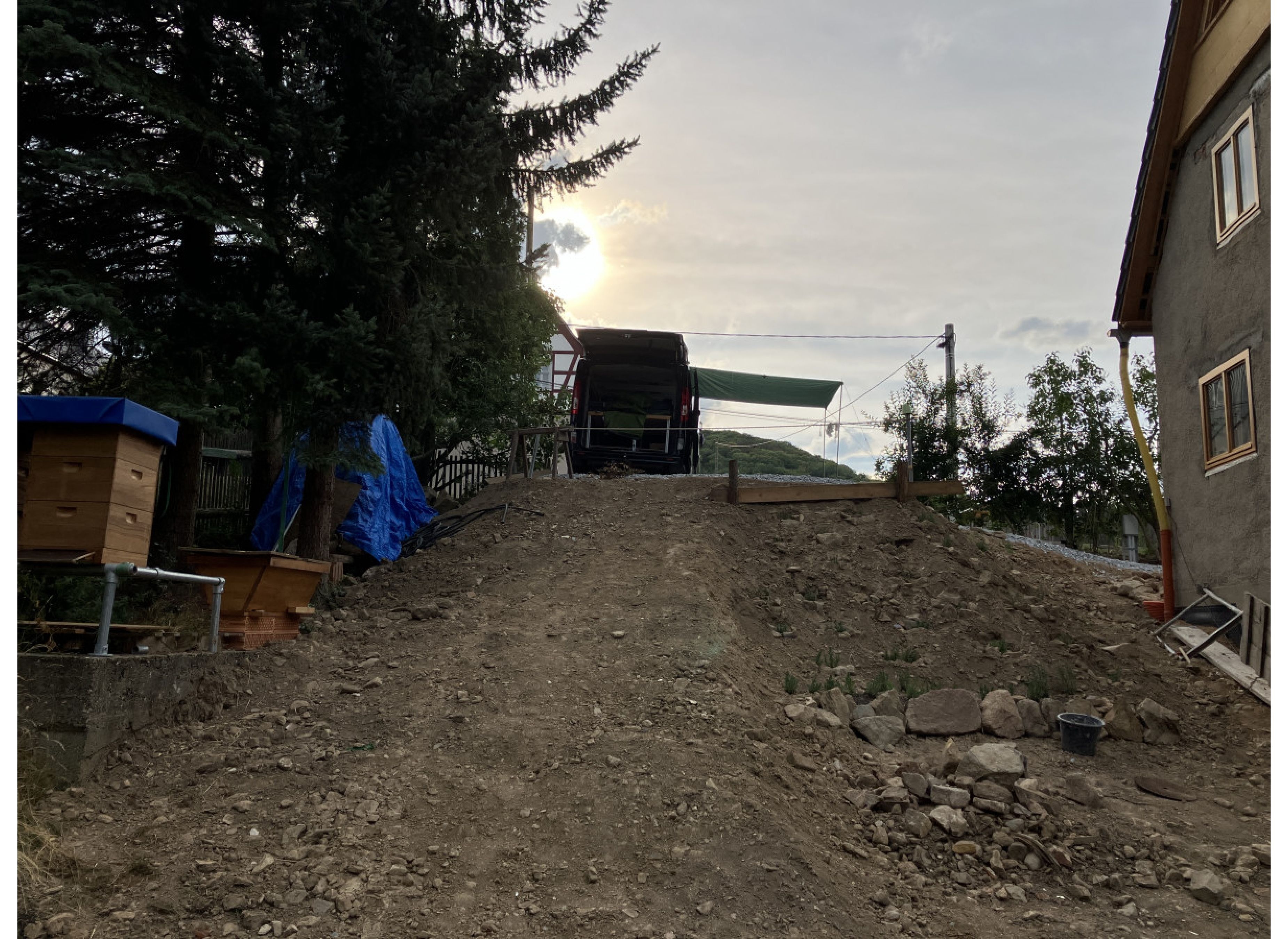 Einzelstellplatz am Luchberg — Campervan Site in Glashütte