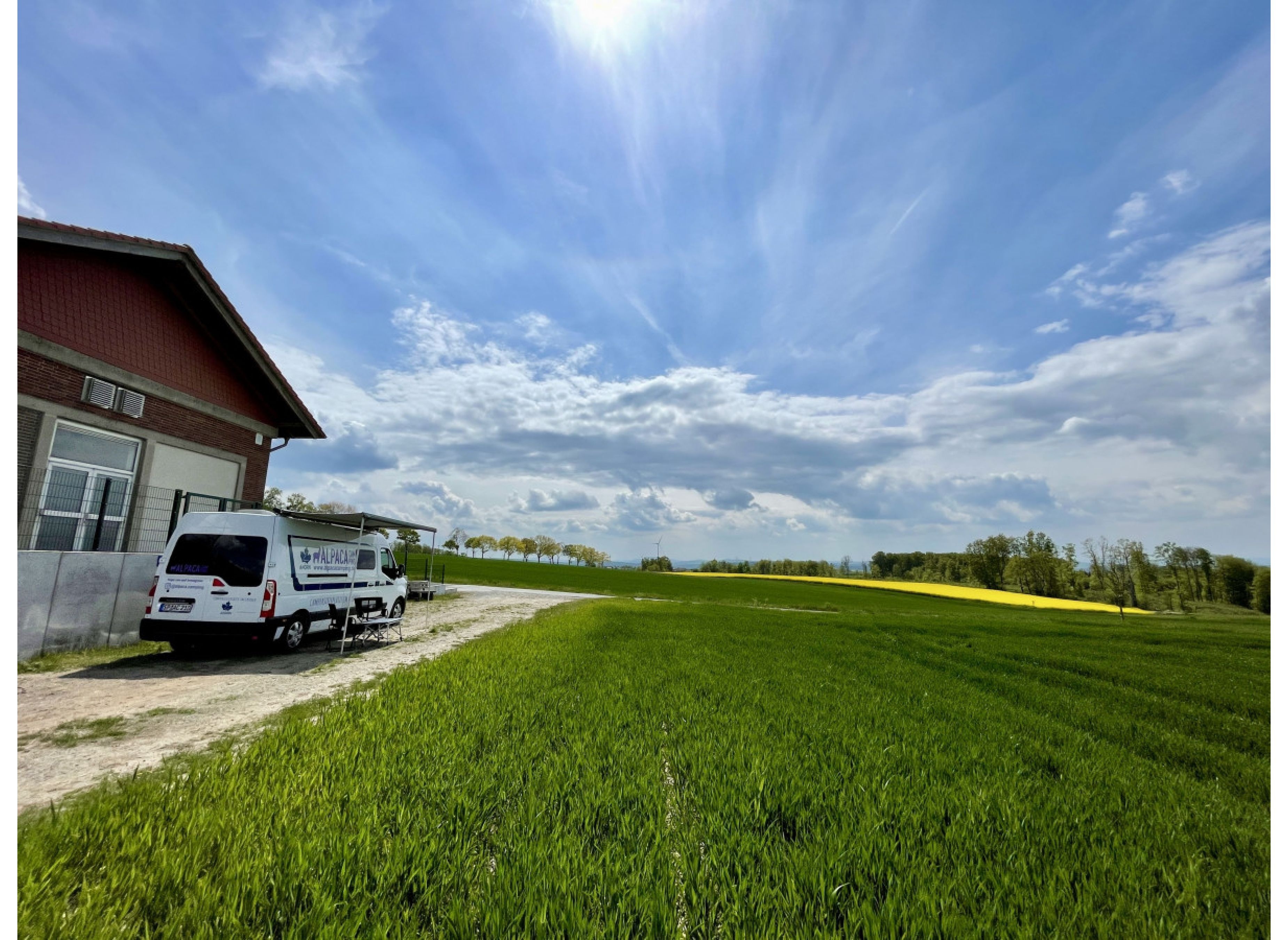 Am "Hohen Berg" — Karavan Sitesi in Borgentreich
