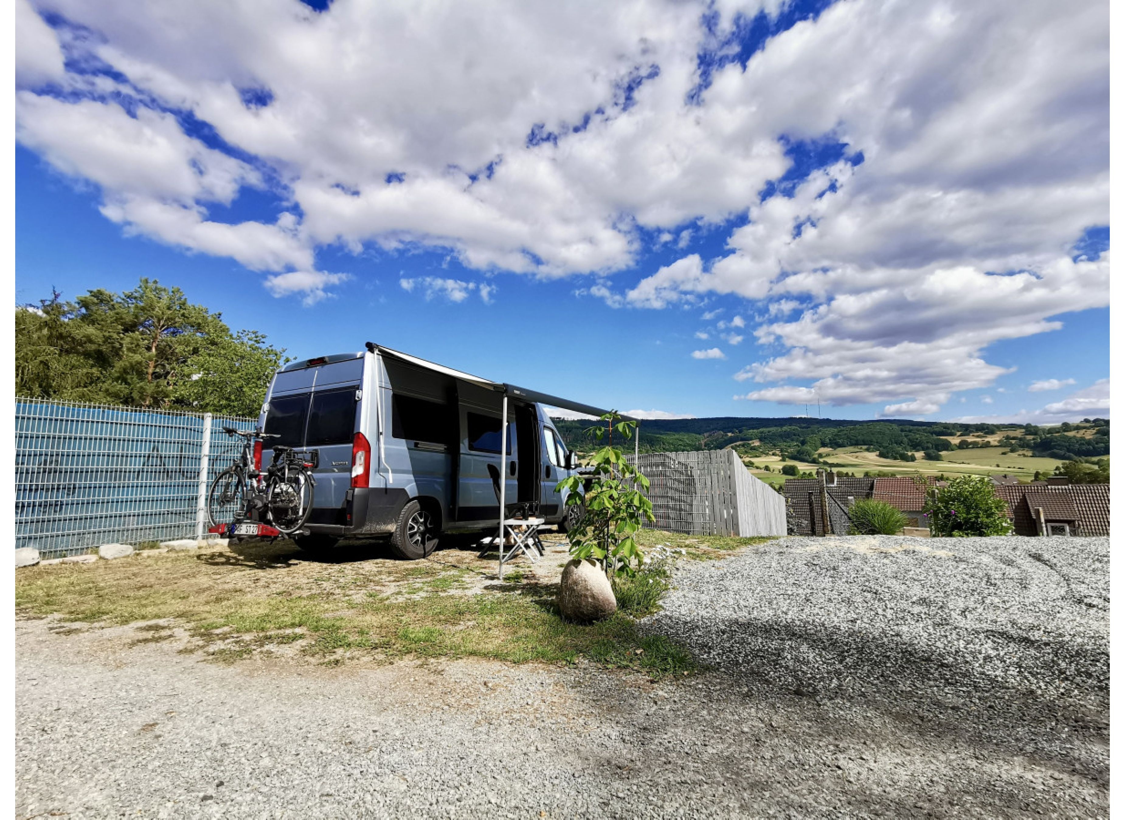 Meißnerblick im Frau Holle Land — Karavan Sitesi in Großalmerode