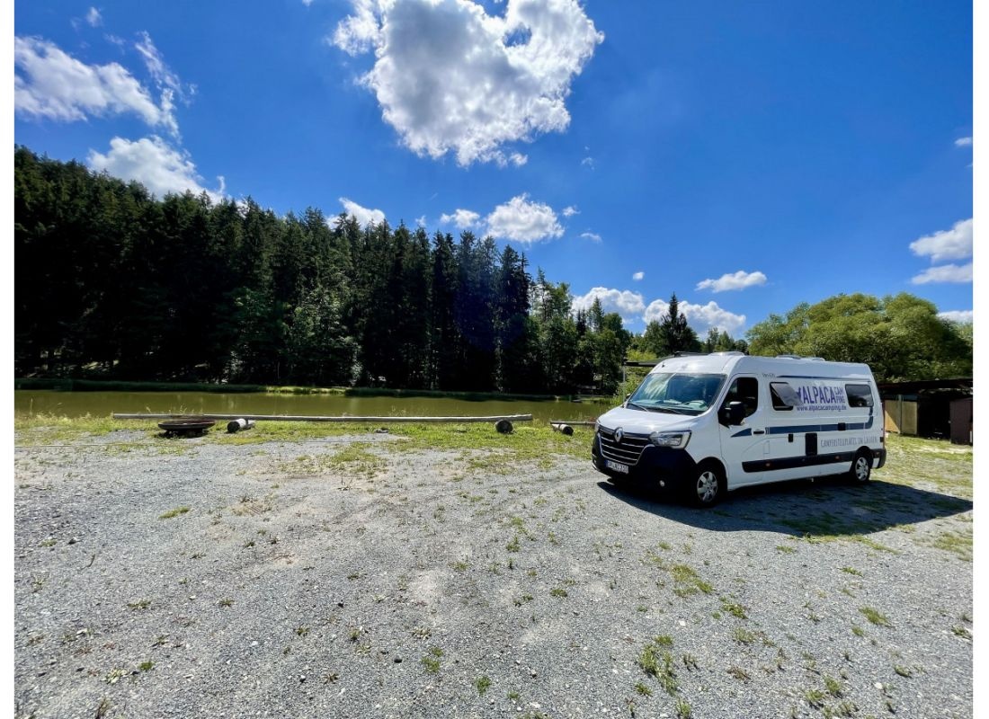 Idyllischer Stellplatz mit Blick auf das Ebersbachtal #3 — Camperplaats in Markneukirchen