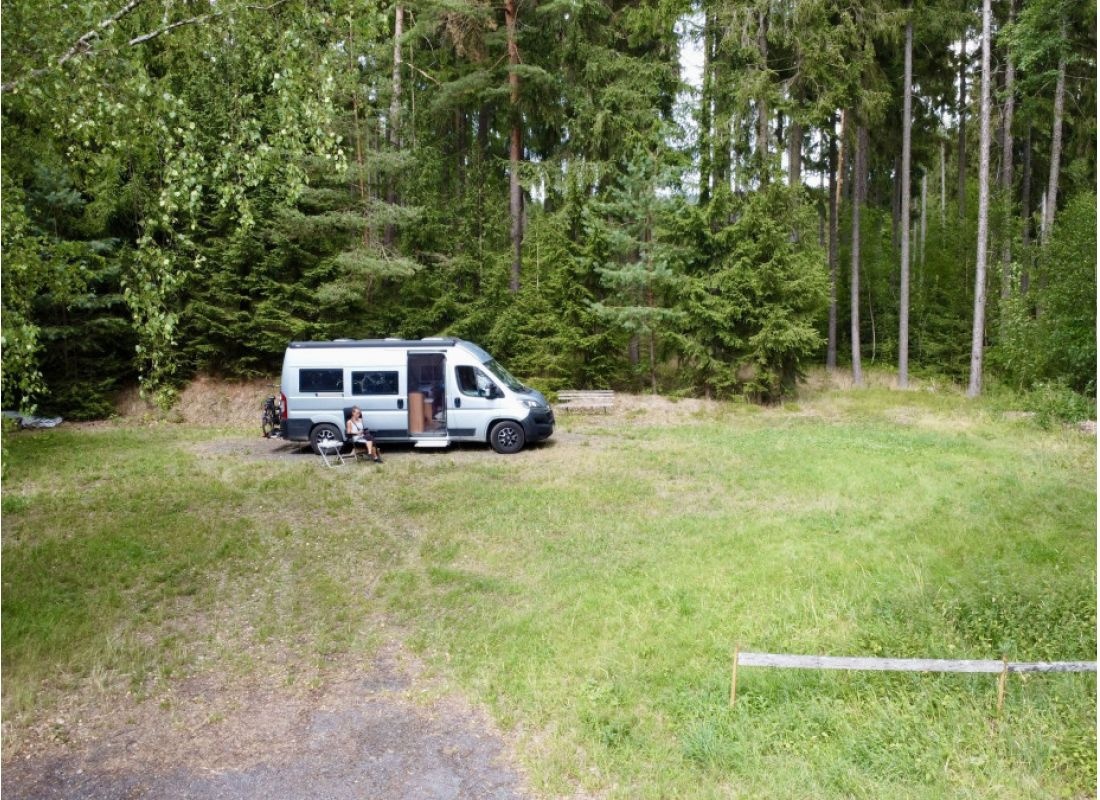 Mitten im Thüringer Wald — Karavan Sitesi in Christes