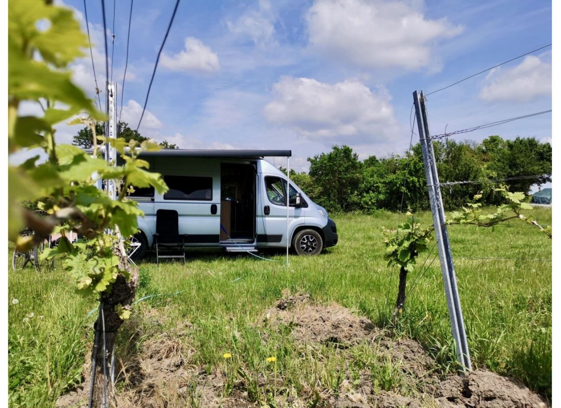 Naturidylle direkt am Weinberg #3 — Karavan Sitesi in Wiesenbronn