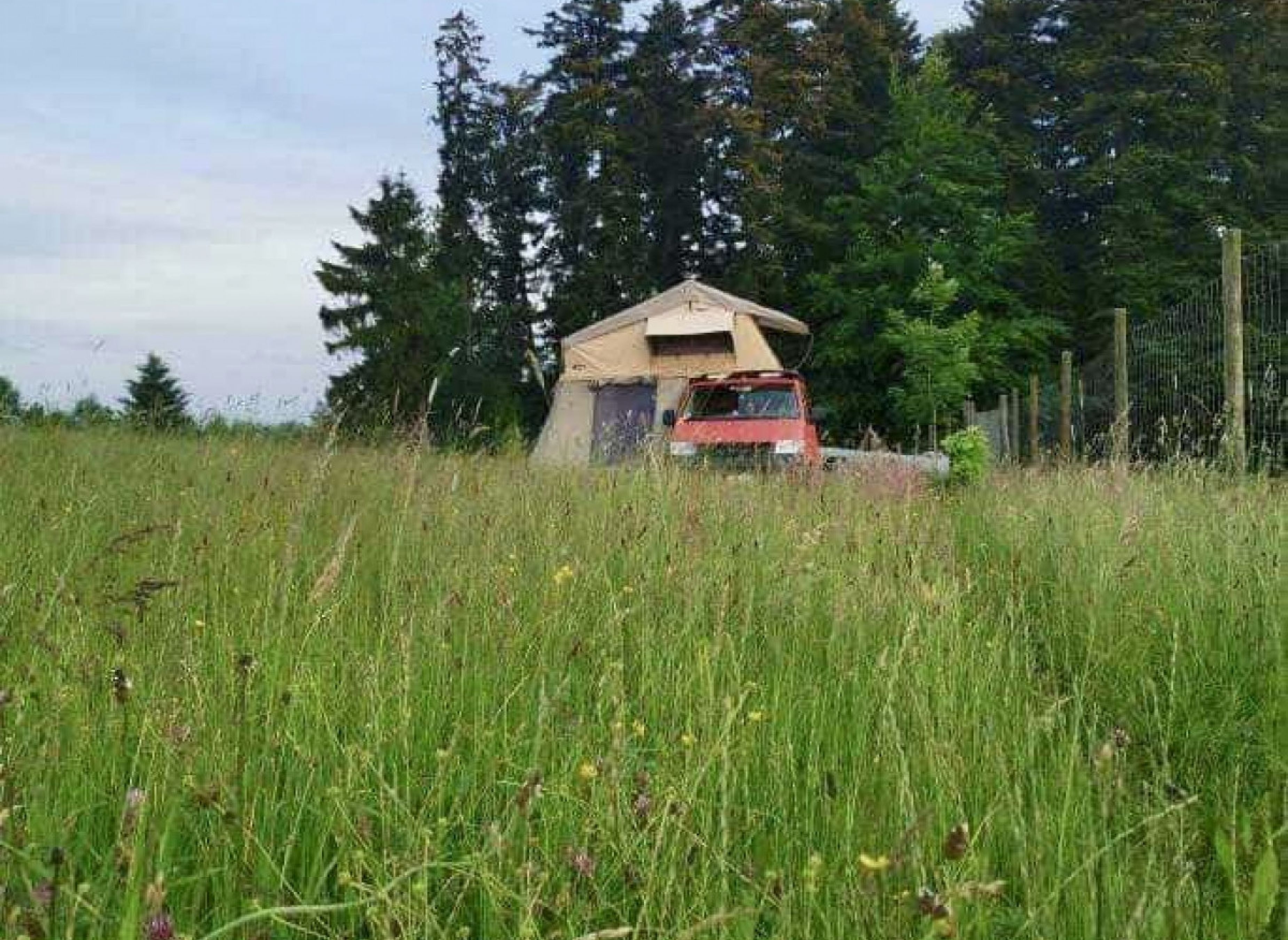 Auszeit beim Hirschgehege #2 — 露营车营地 in Deggenhausertal