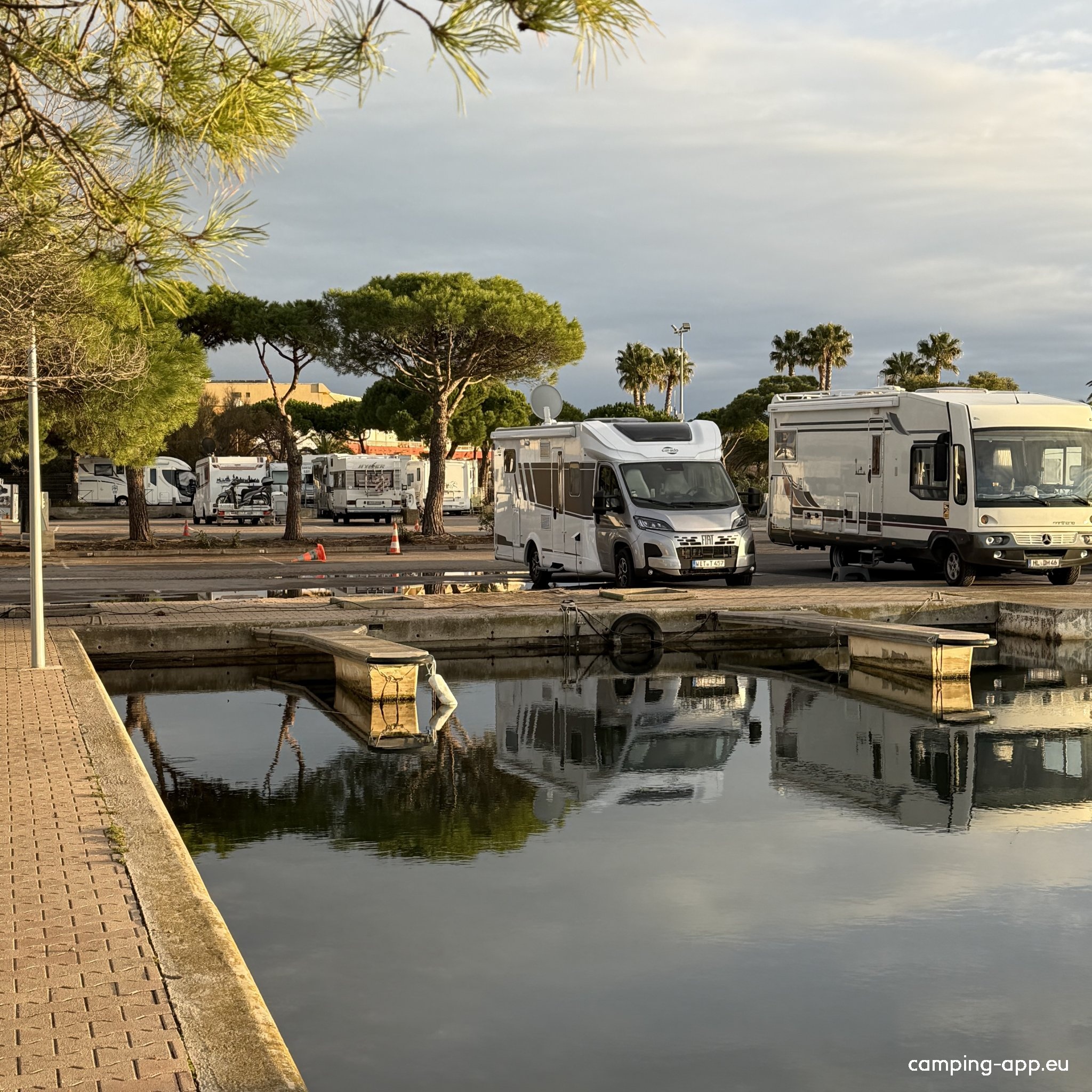 Aire Camping Cars - Paul Riquet — Sp. parking dla kamperów in Palavas-les-Flots