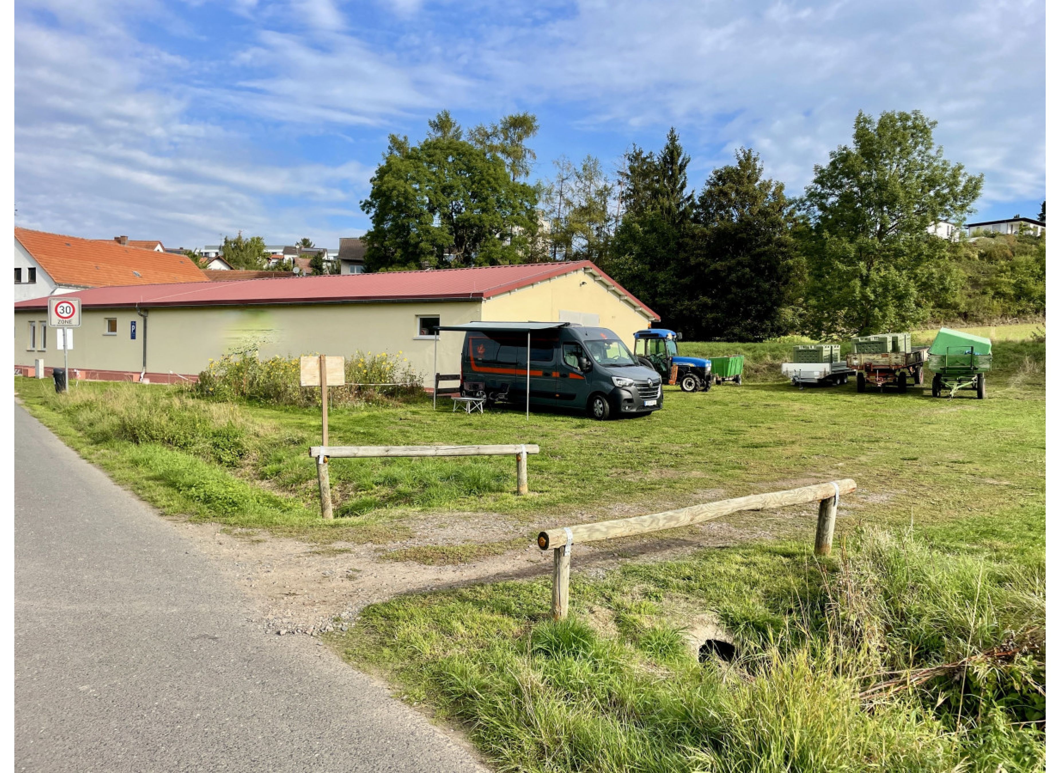 Idyllischer Platz am Weingut — Weingut in Groß-Umstadt