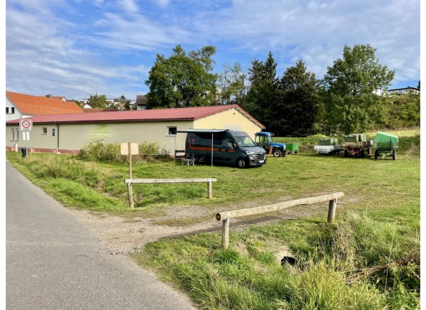 Idyllischer Platz am Weingut