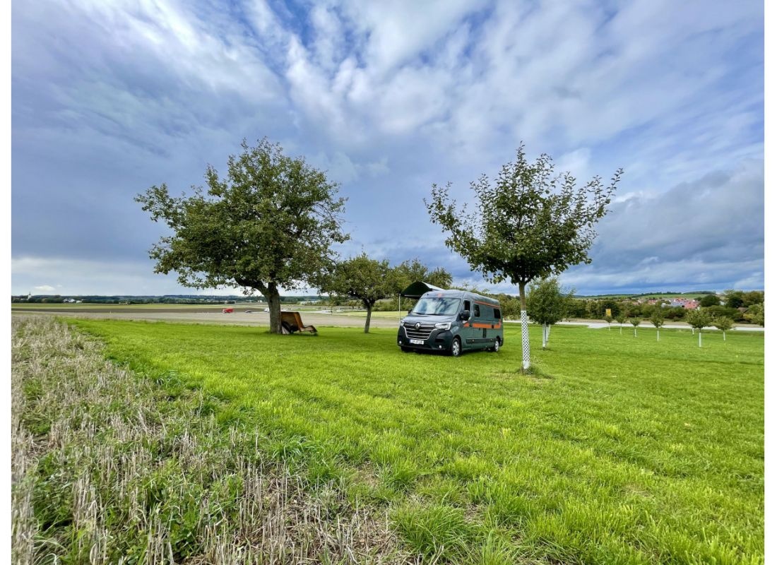 Auszeit mit Panoramablick in der Oberpfalz — Stellplatz in Freystadt