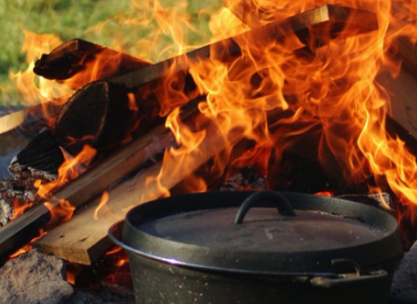 Naturcamping mit Sundowner, Lagerfeuer und Eisvogel #2