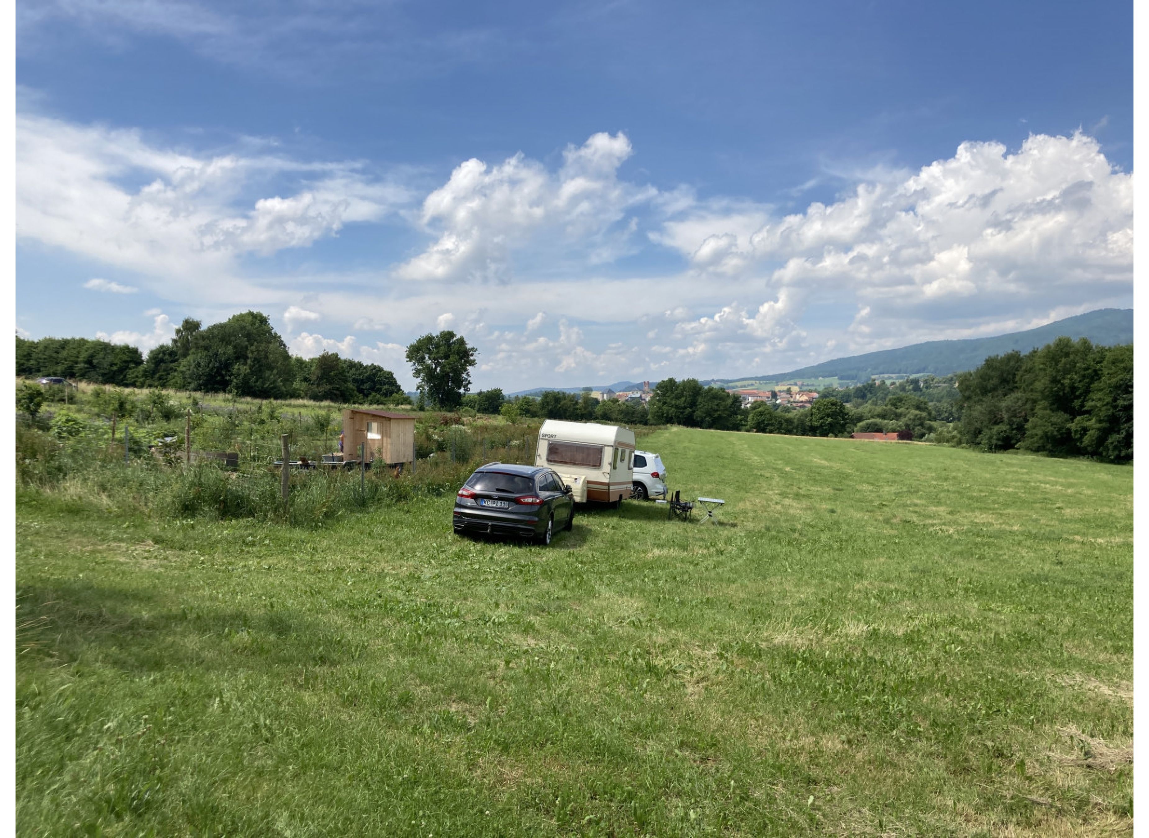Zwischen Alpakaweide und Permakultur — Camperplads in Furth im Wald