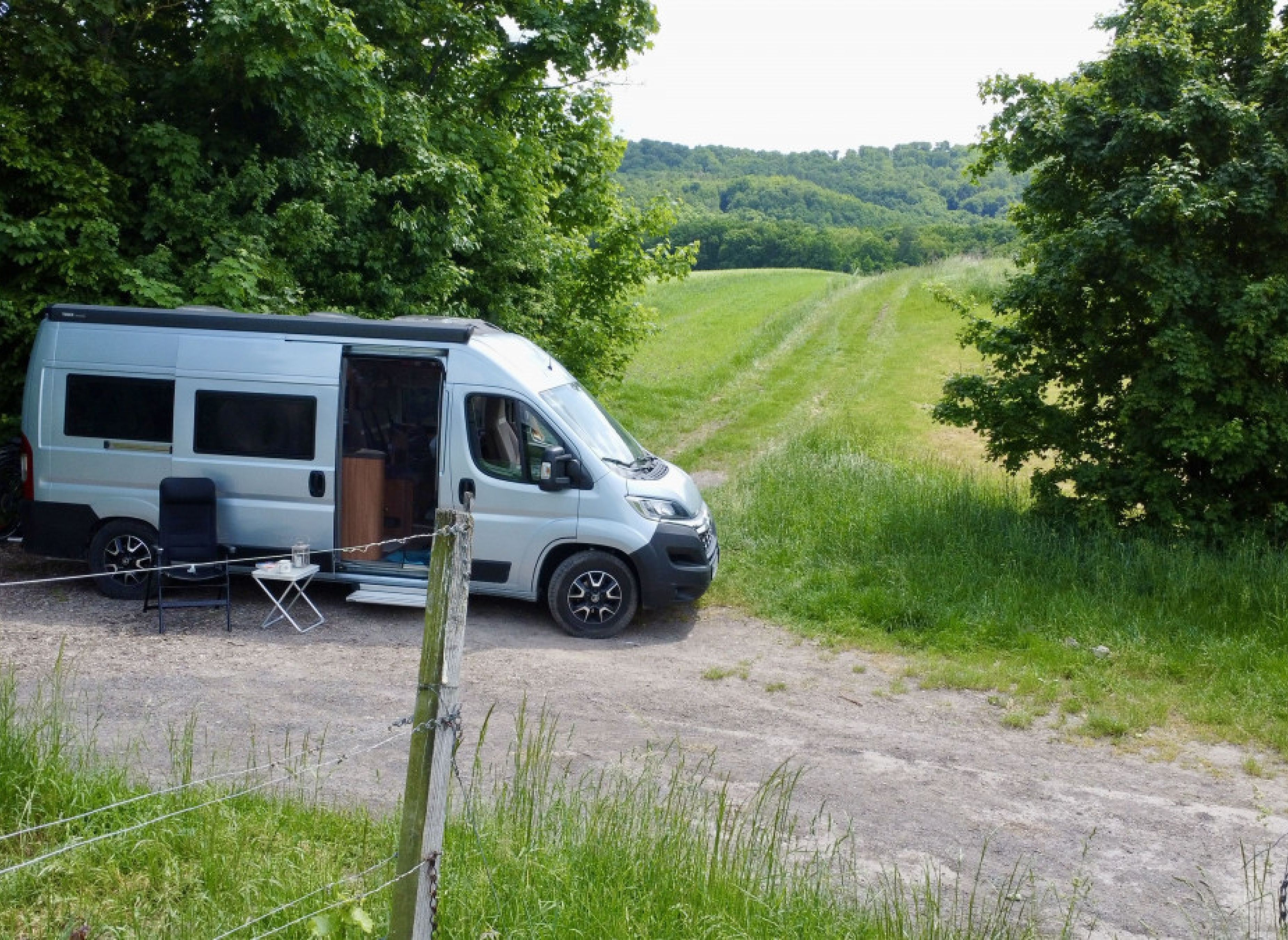 Einzelstellplatz in den Weinbergen in Wiesenbronn — Winery in Wiesenbronn