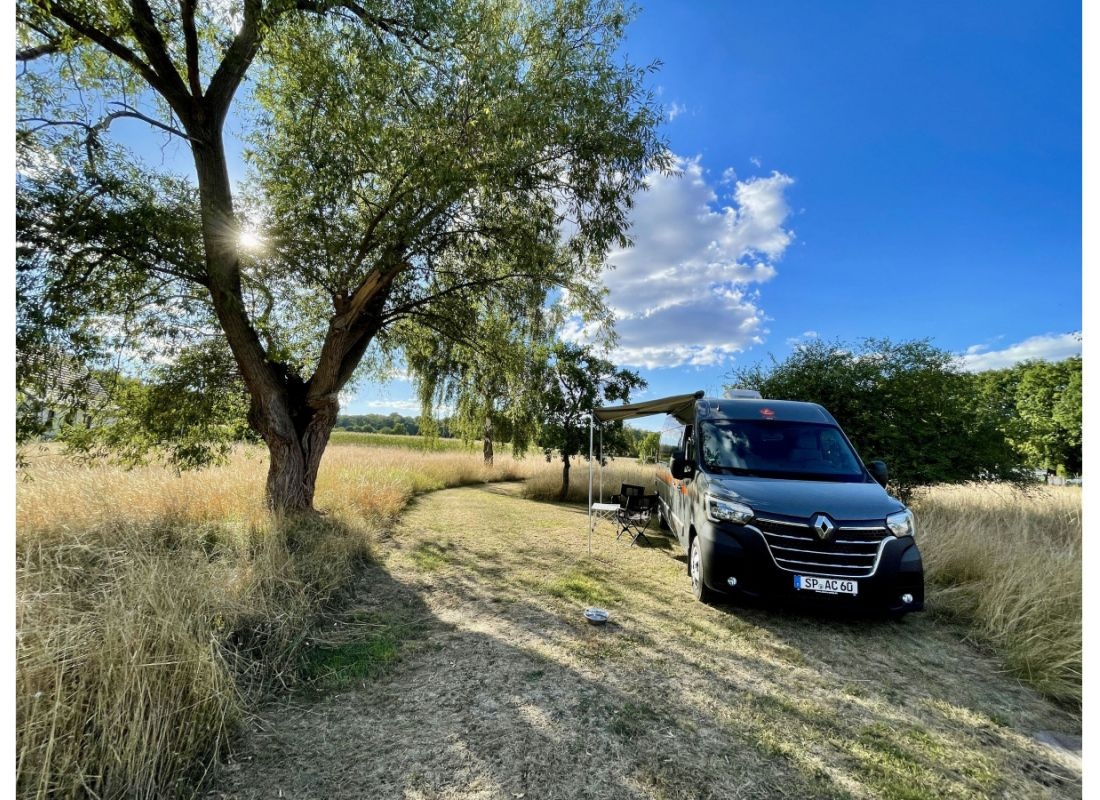 Camping auf dem malerischen Stellplatz — Stellplatz in Hoyerhagen