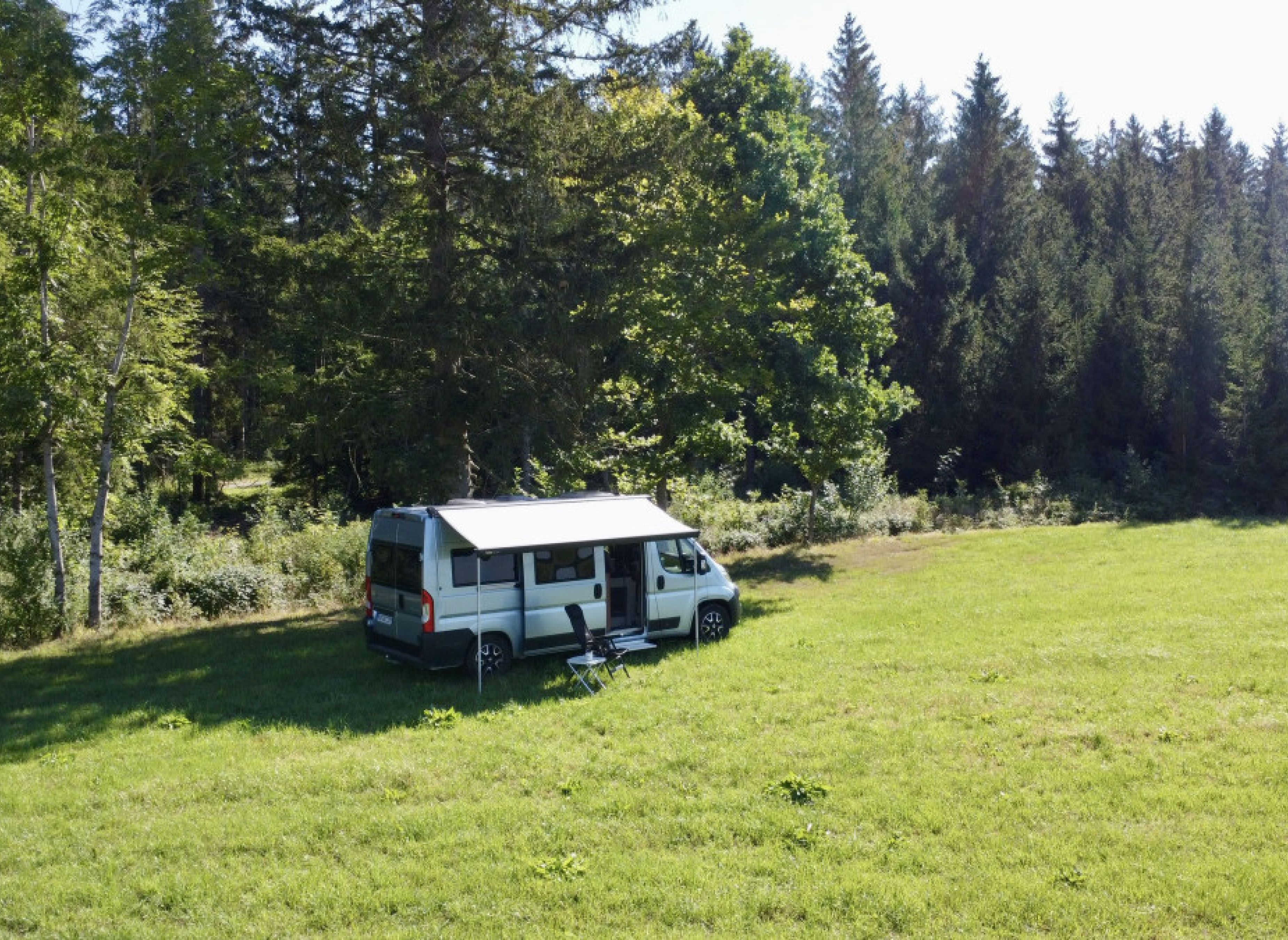 Idyllische Natur — Camperplaats in Ostrach