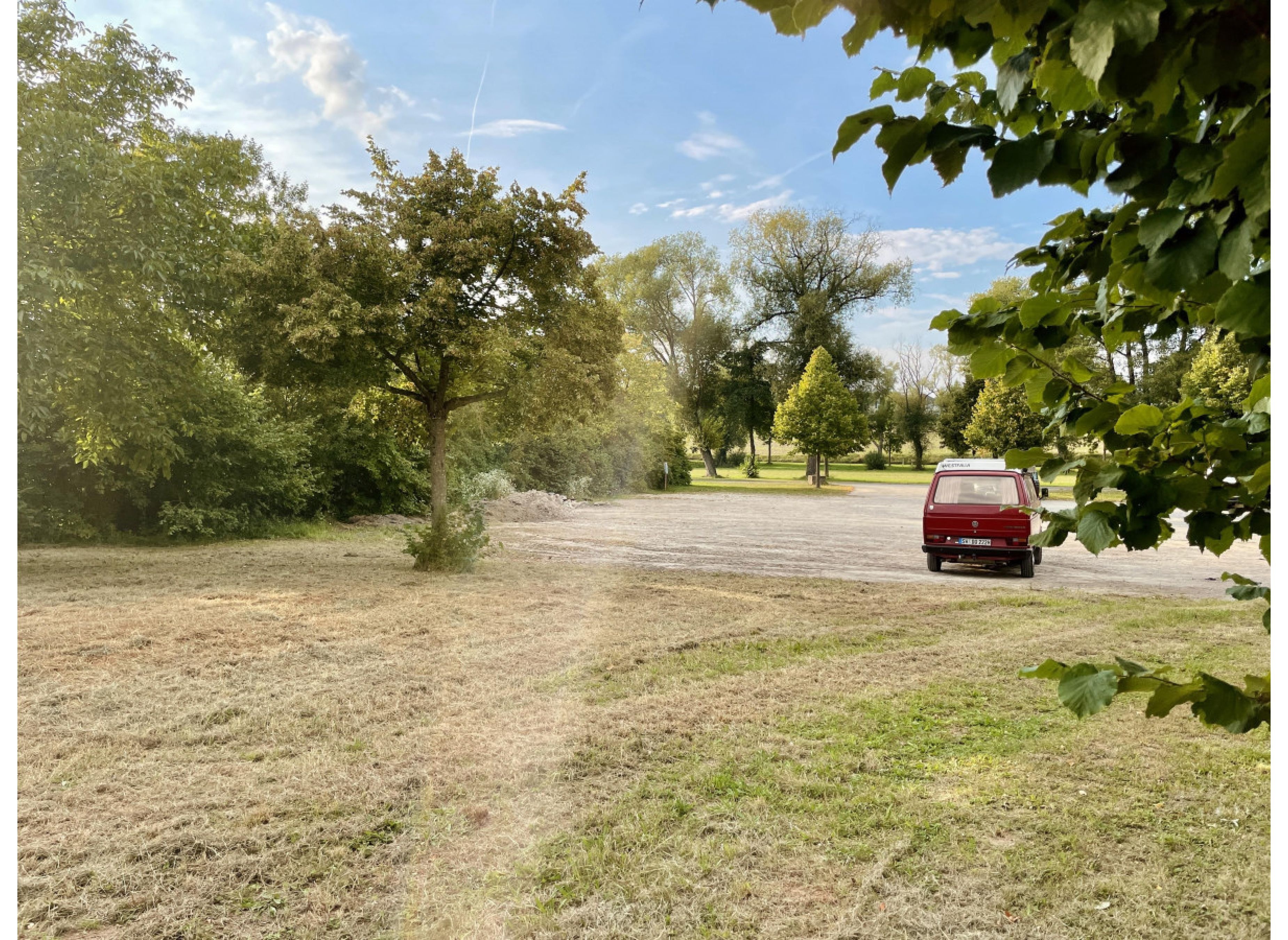 Camping am BikePark Oberschwarzach — Karavan Sitesi in Oberschwarzach