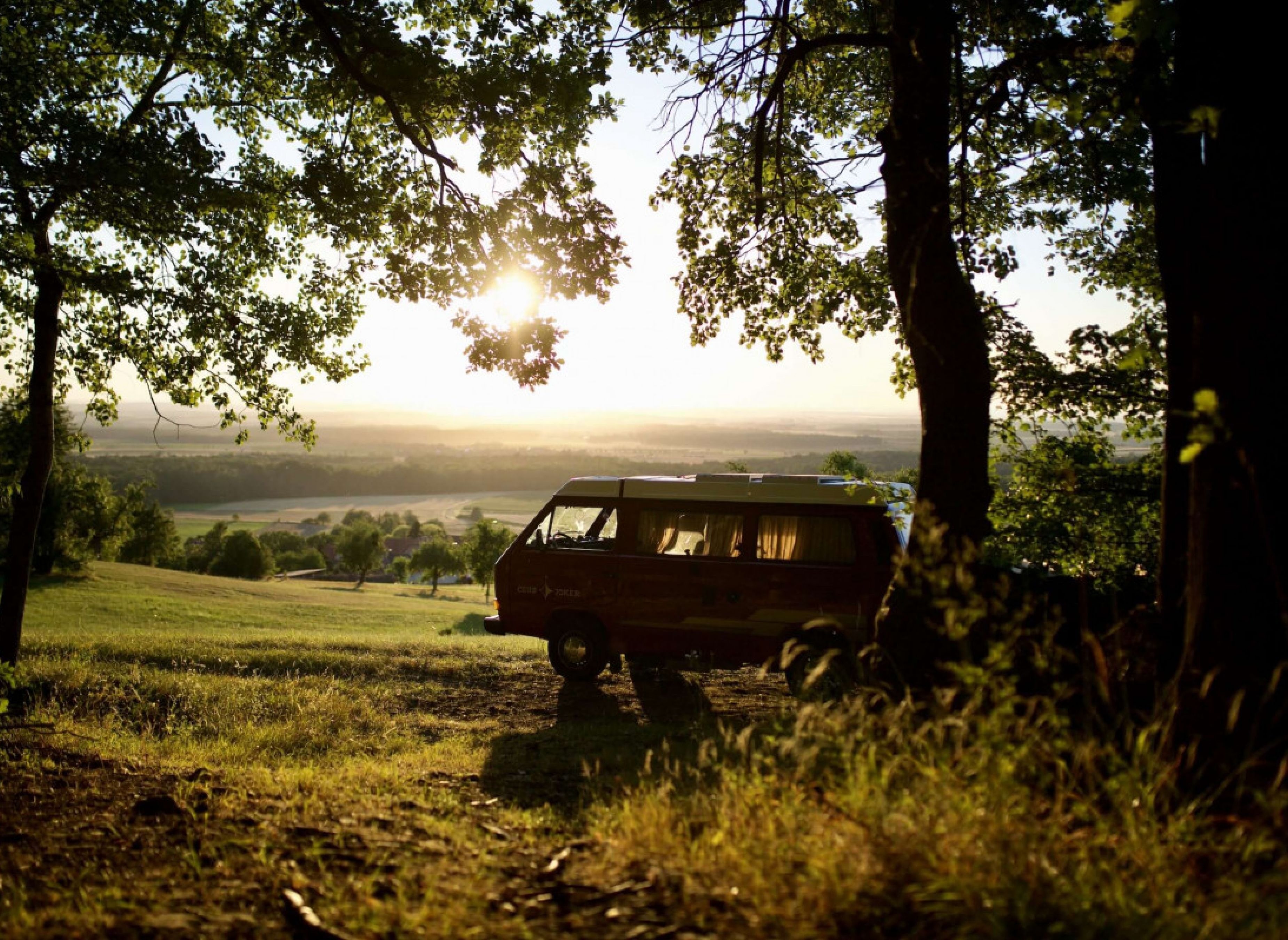 In Alleinlage mit grandioser Aussicht und Weitblick — Karavan Sitesi in Oberschwarzach