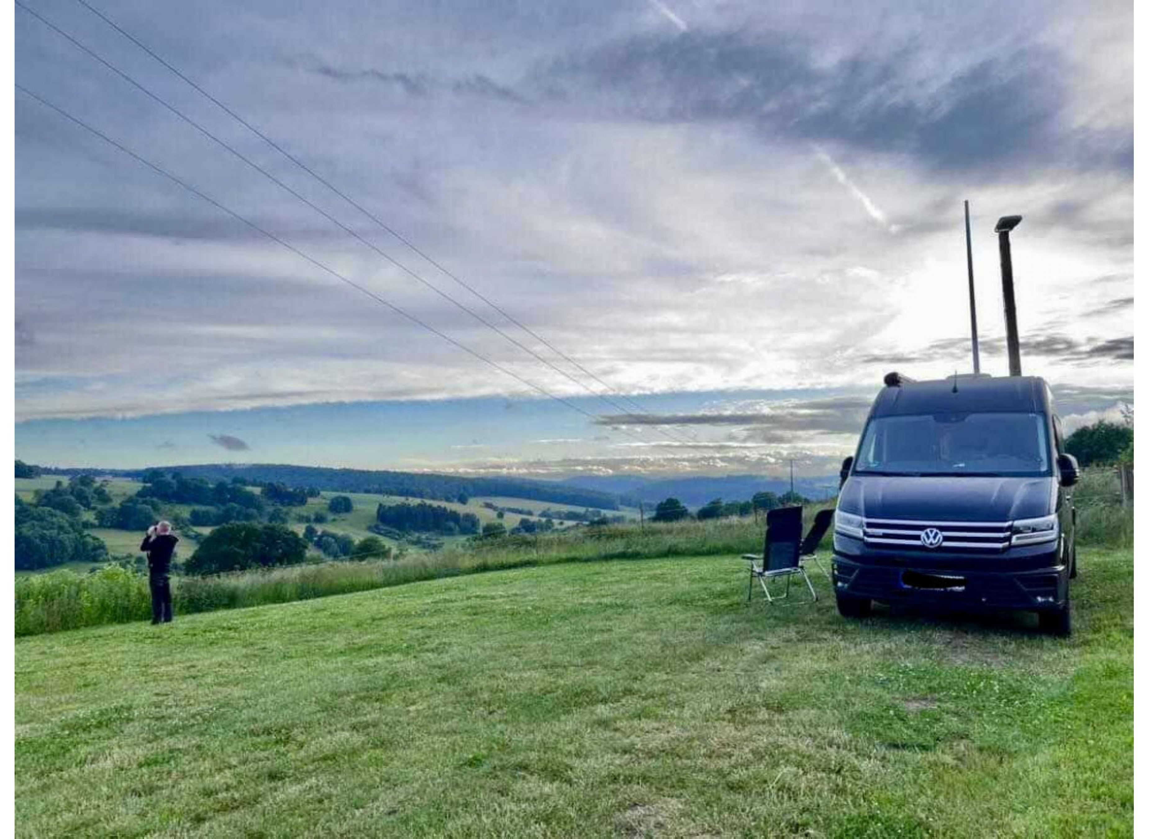 Weitblick in die Natur Nähe Bad Orb — Sítio para autocaravanas in Bad Orb