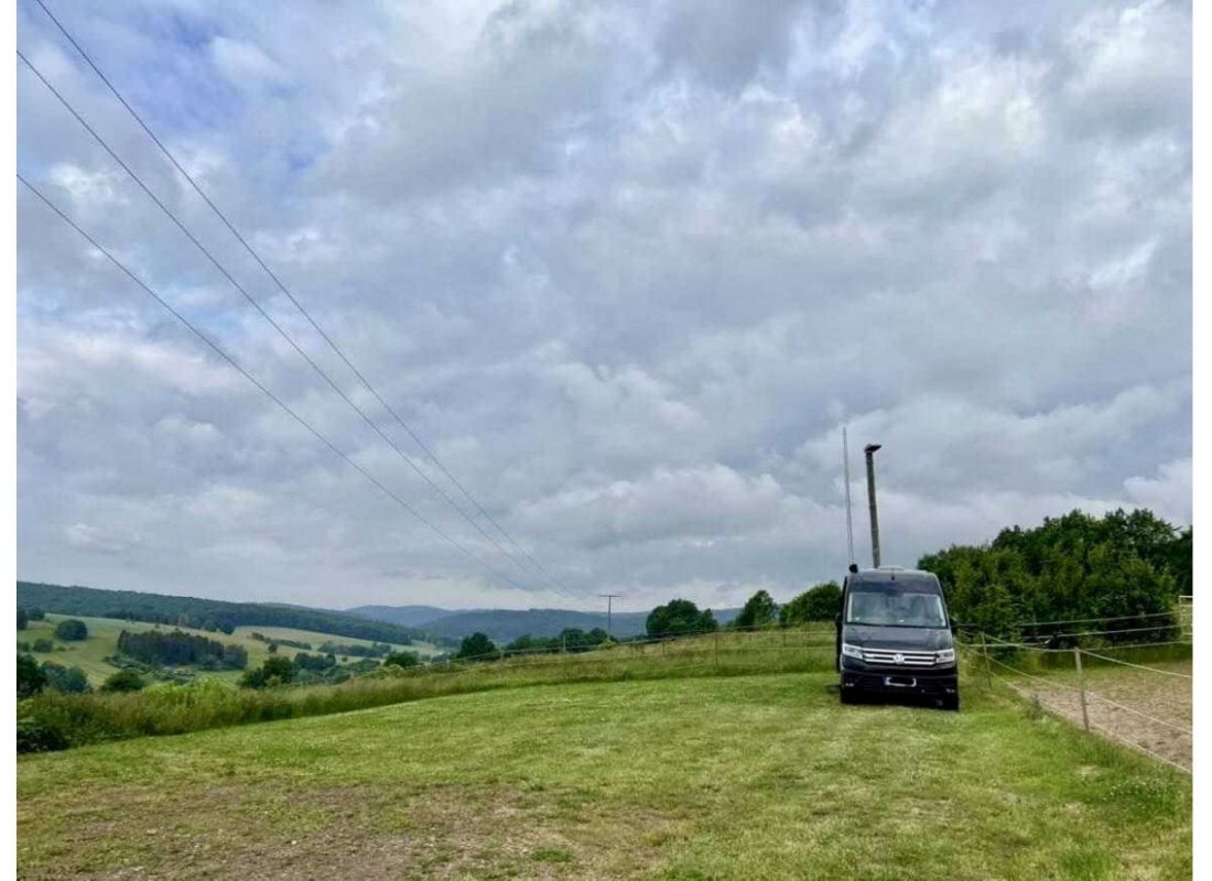Weitblick in die Natur Nähe Bad Orb — Campervan Site in Bad Orb