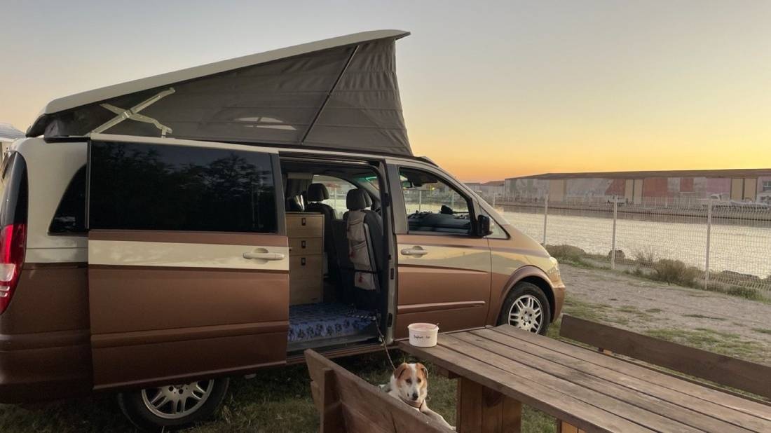 Stellplatz Le Barcarès — Ställplats in Le Barcarès