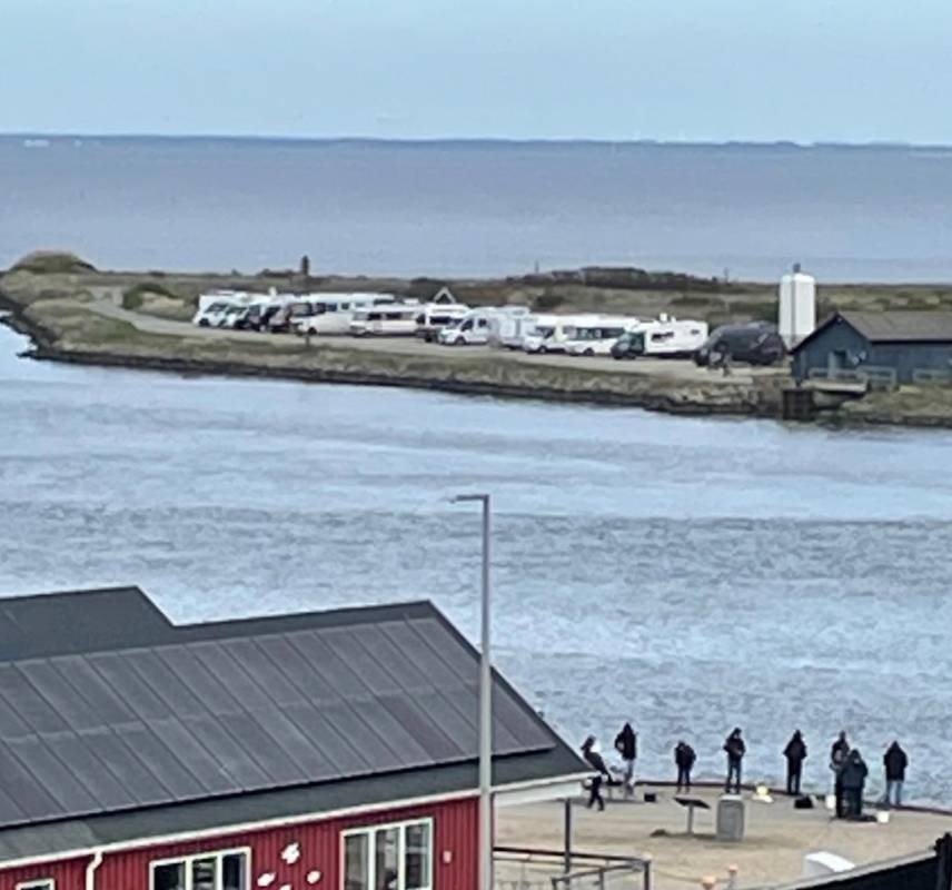 Stellplatz am Fjord — Bobilplass in Hvide Sande