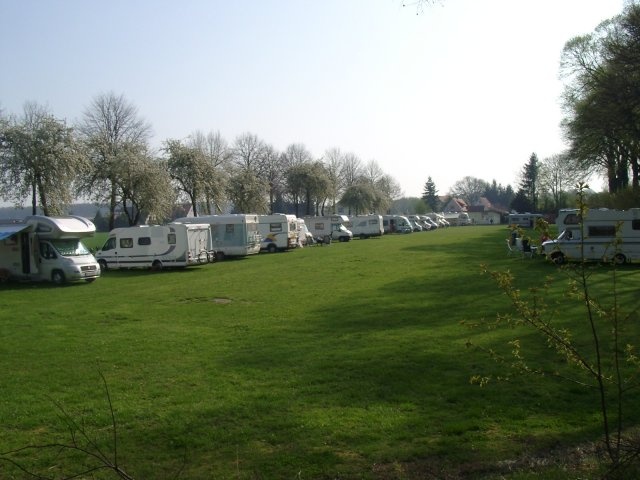 Stellplatz Falkenburg — Camperplaats in Bad Essen