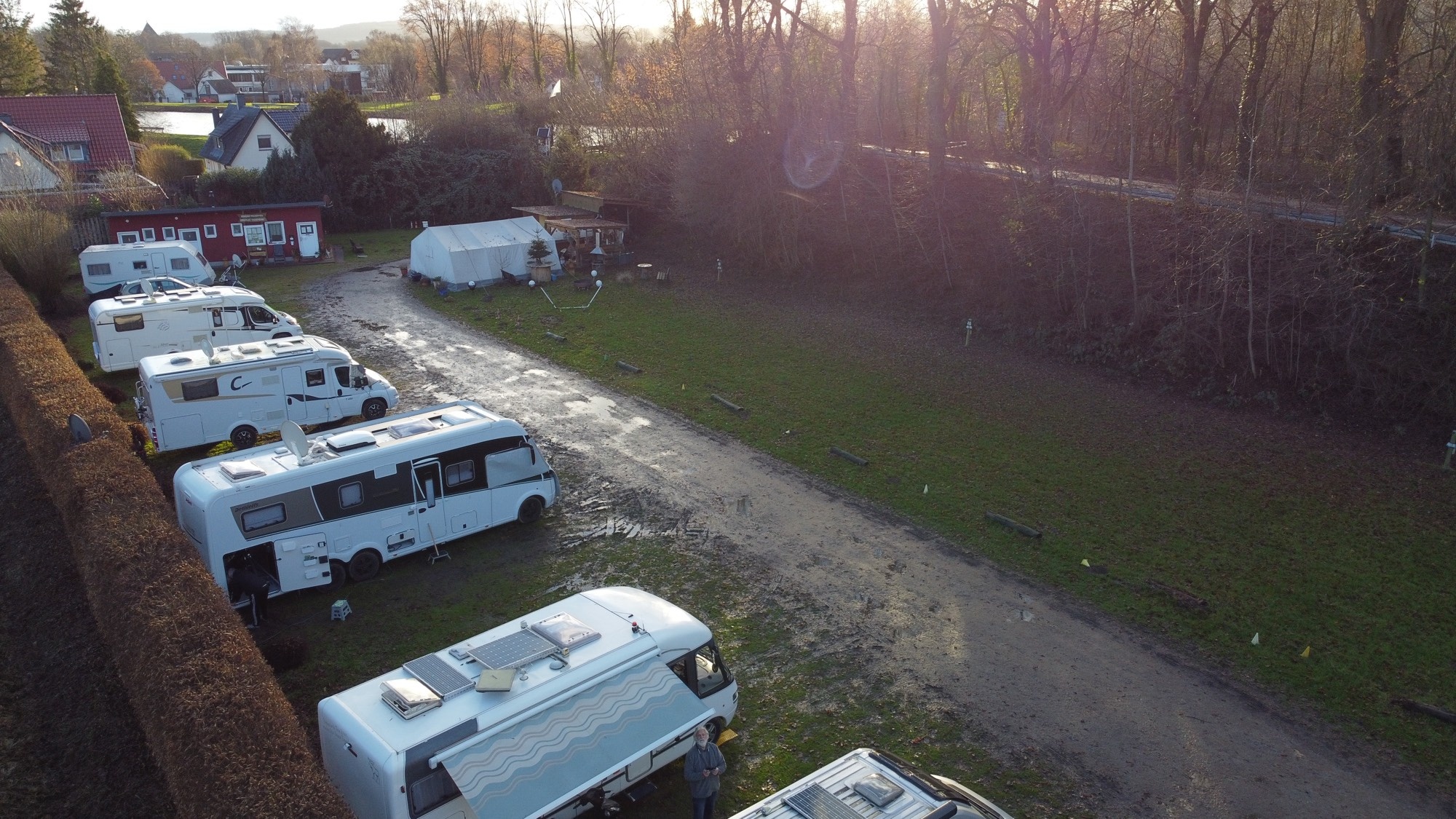 Stellplatz Falkenburg — Campervan Site in Bad Essen