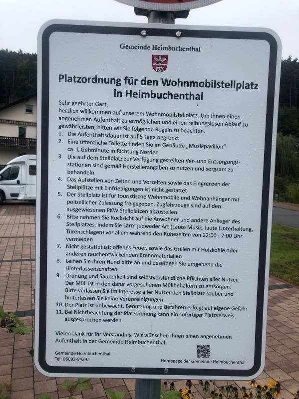 Wohnmobilstellplatz Heimbuchenthal — Photo 6