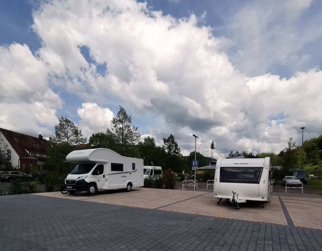 Wohnmobilstellplatz Heimbuchenthal — Area Autocaravanas in Heimbuchenthal