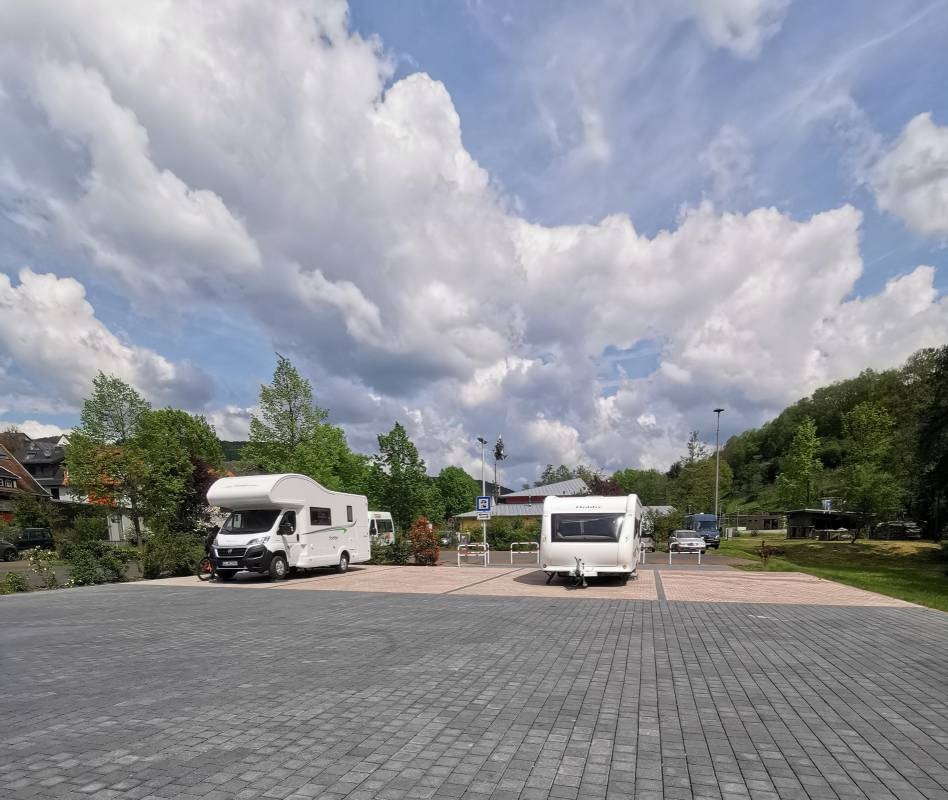 Wohnmobilstellplatz Heimbuchenthal — Campervan Site in Heimbuchenthal