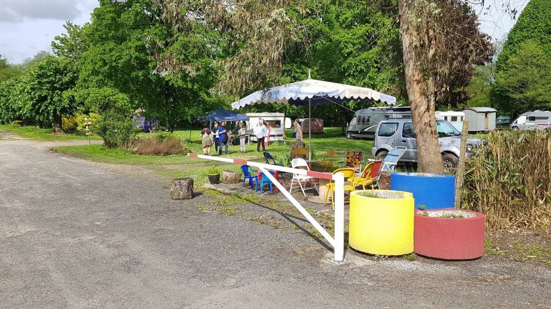 Camping de Gouarec — Area da campeggio in Gouarec