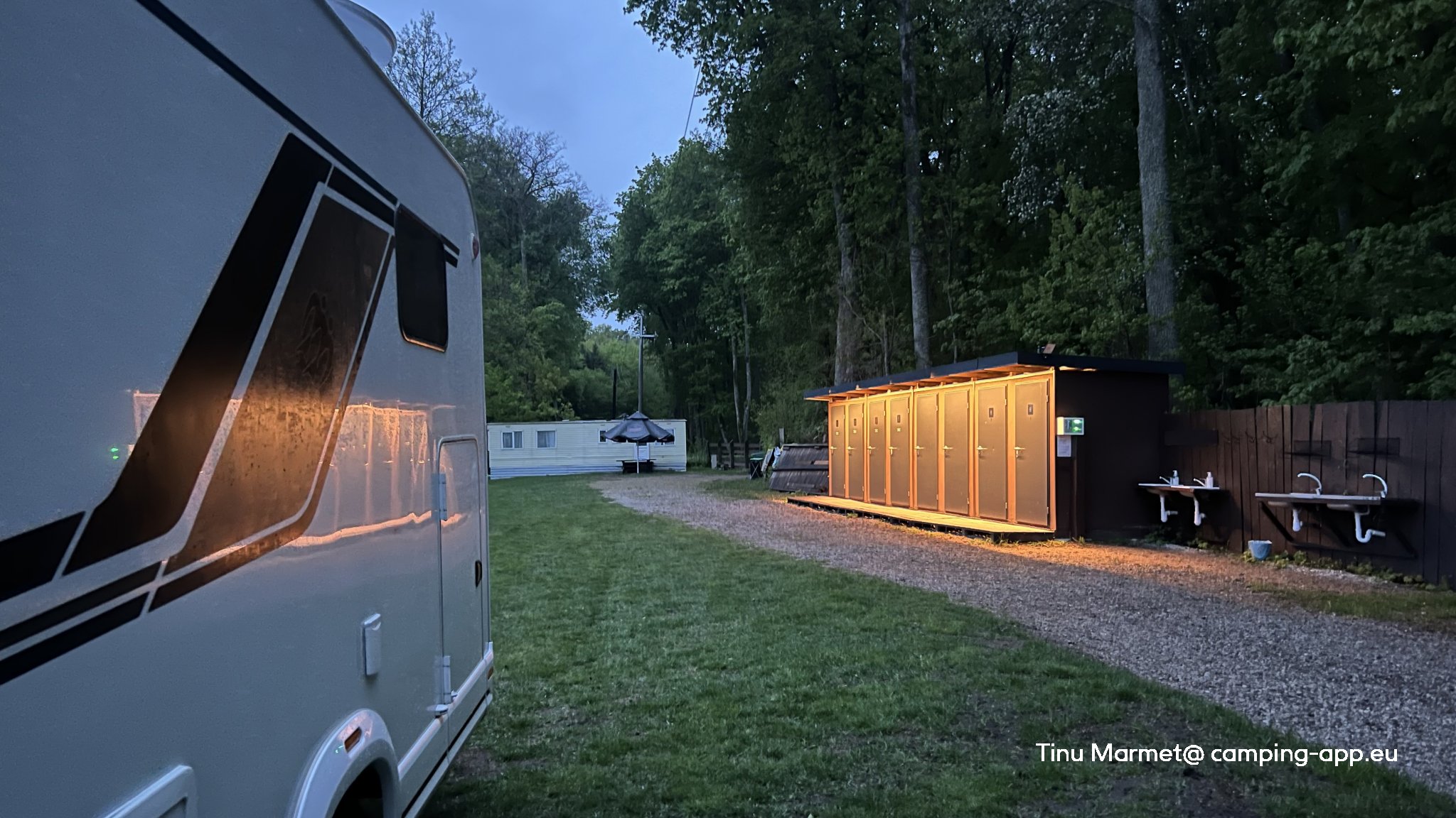Przystań Mamerki — Aire camping car in Mamerki