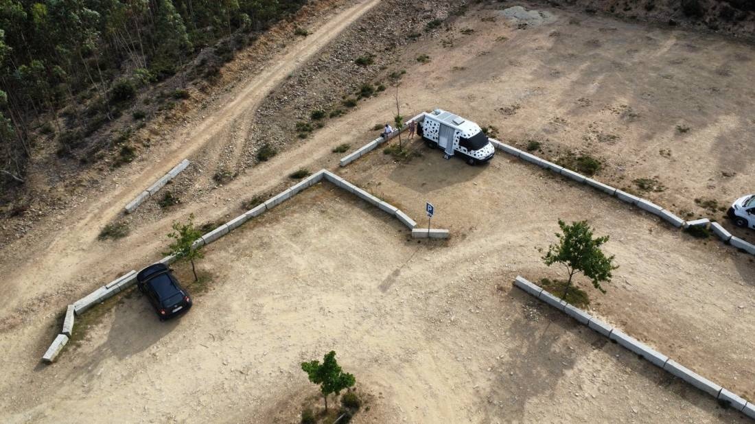 Parque de Estacionamento — 露营车营地 in Canelas