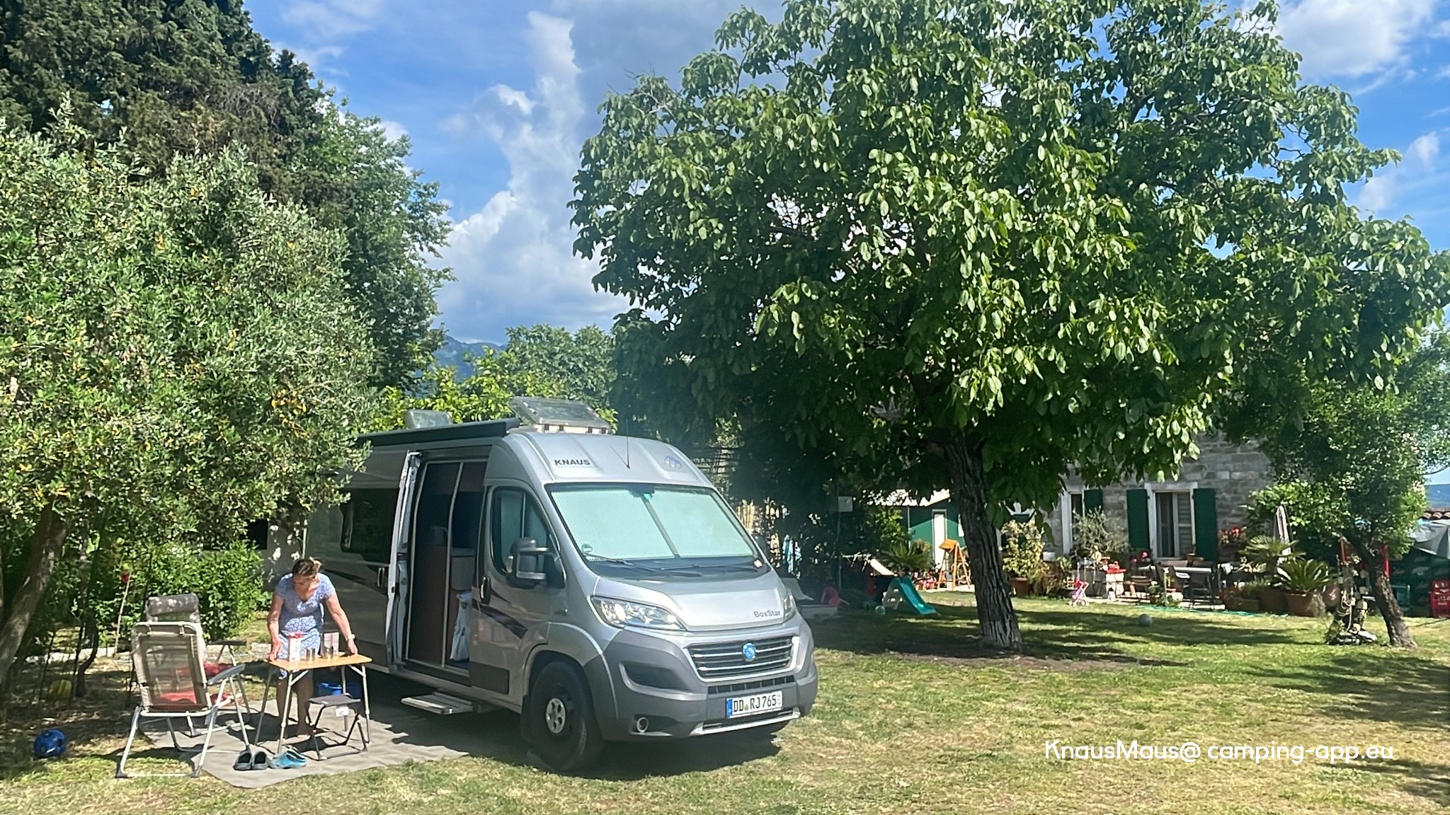 Racica, Auto Kamp Bova — Camping Site in Tivat