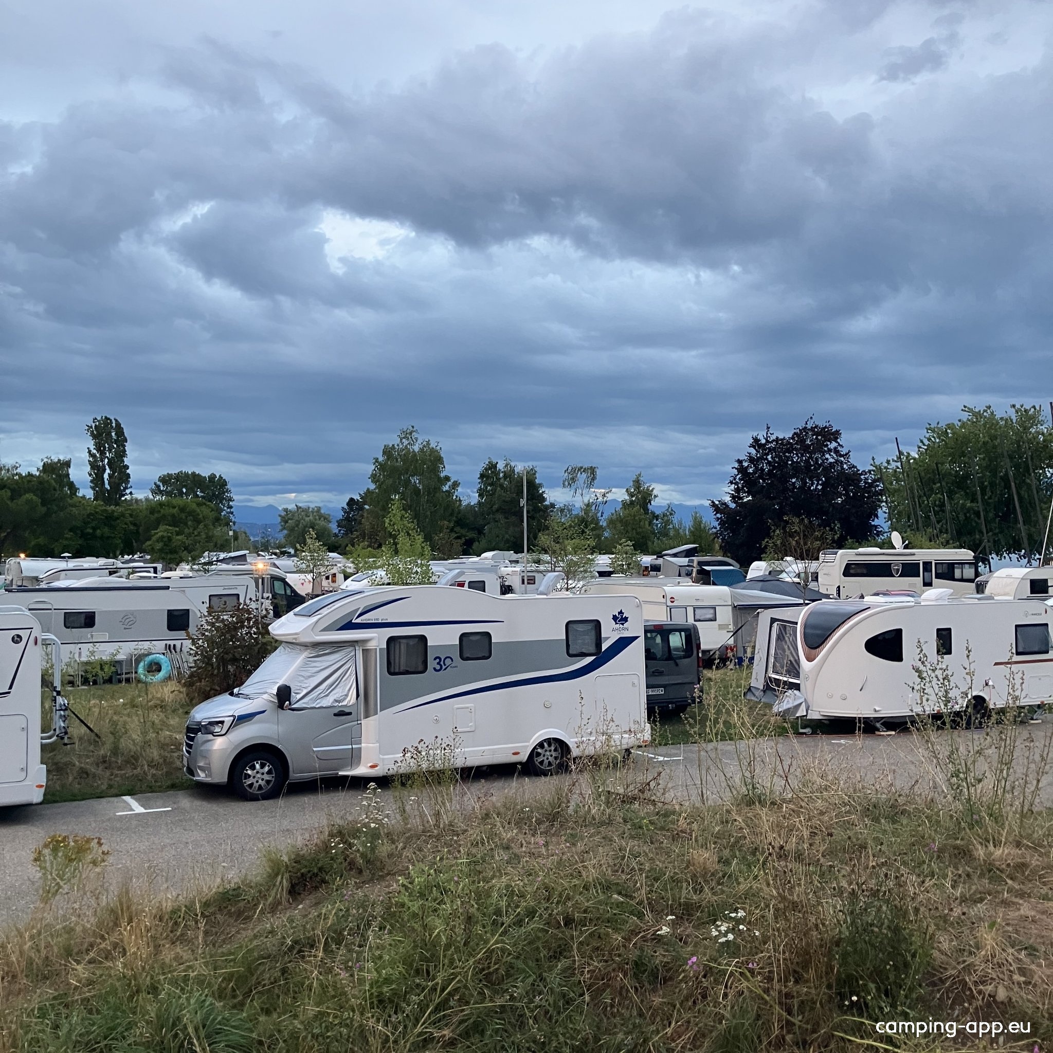 TCS Camping Morges — Kamp yeri in Morges