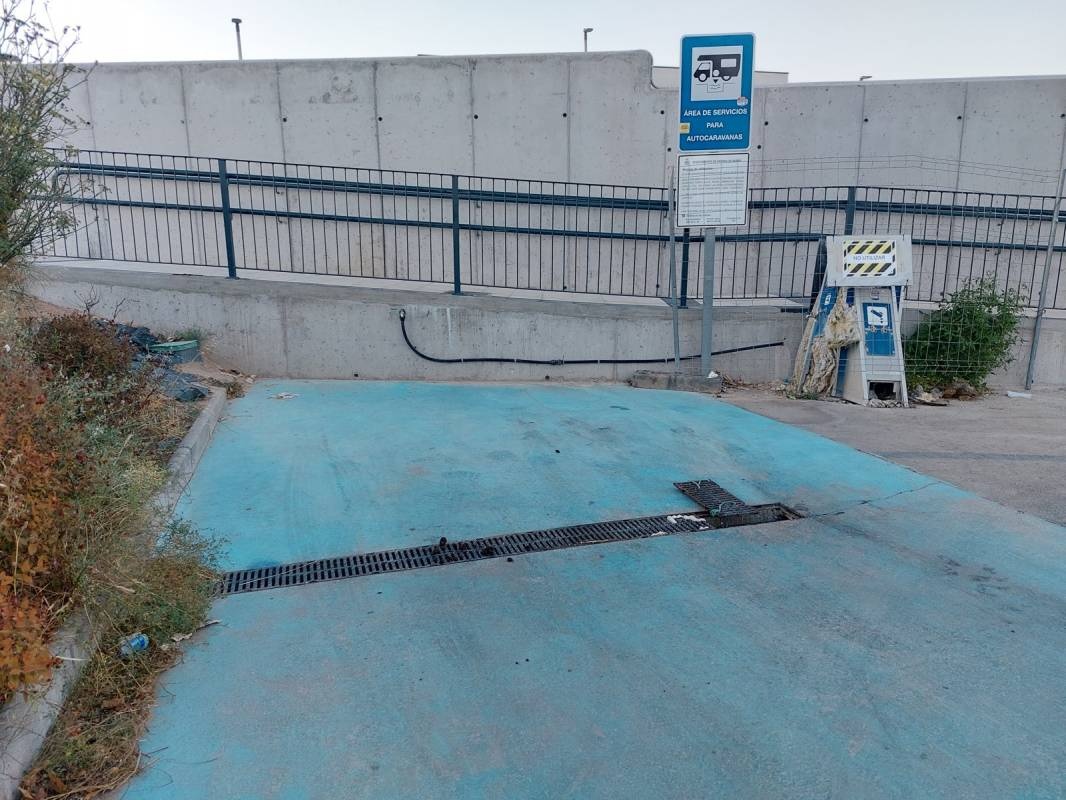 Parking Aranda de Duero — Area di sosta in Aranda de Duero