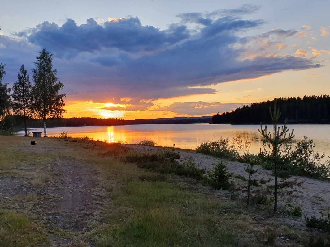Arvidsjaursforsen, Byskeälven — Camperplaats in Arvidsjaur kommune