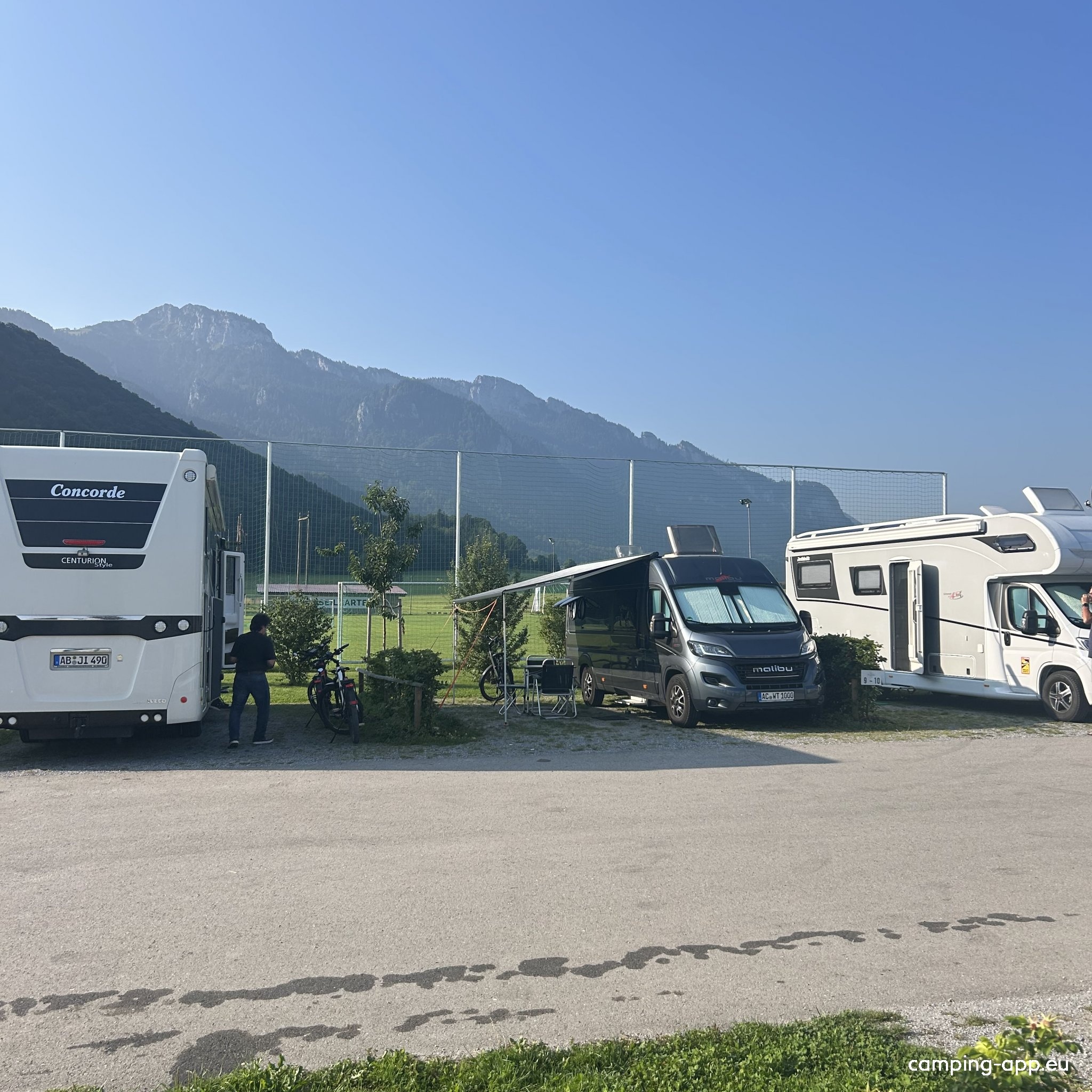 Alpen Camping Aschau — Sp. parking dla kamperów in Aschau im Chiemgau