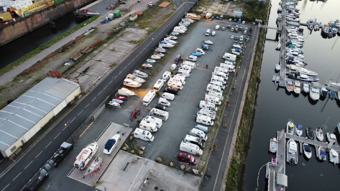 Stellplatz Rouen — Camperplads in Rouen
