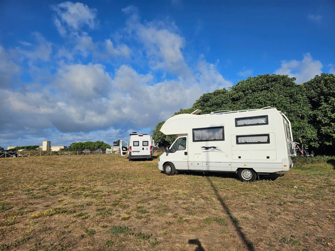 stellplatz — Ställplats in Tarquinia Lido