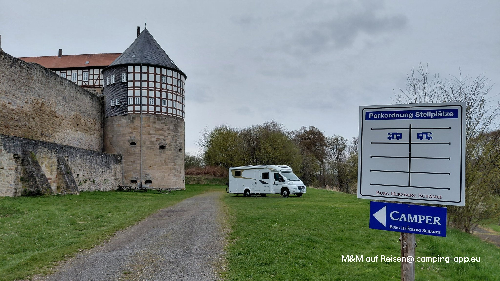 Stellplatz Burg Herzberg