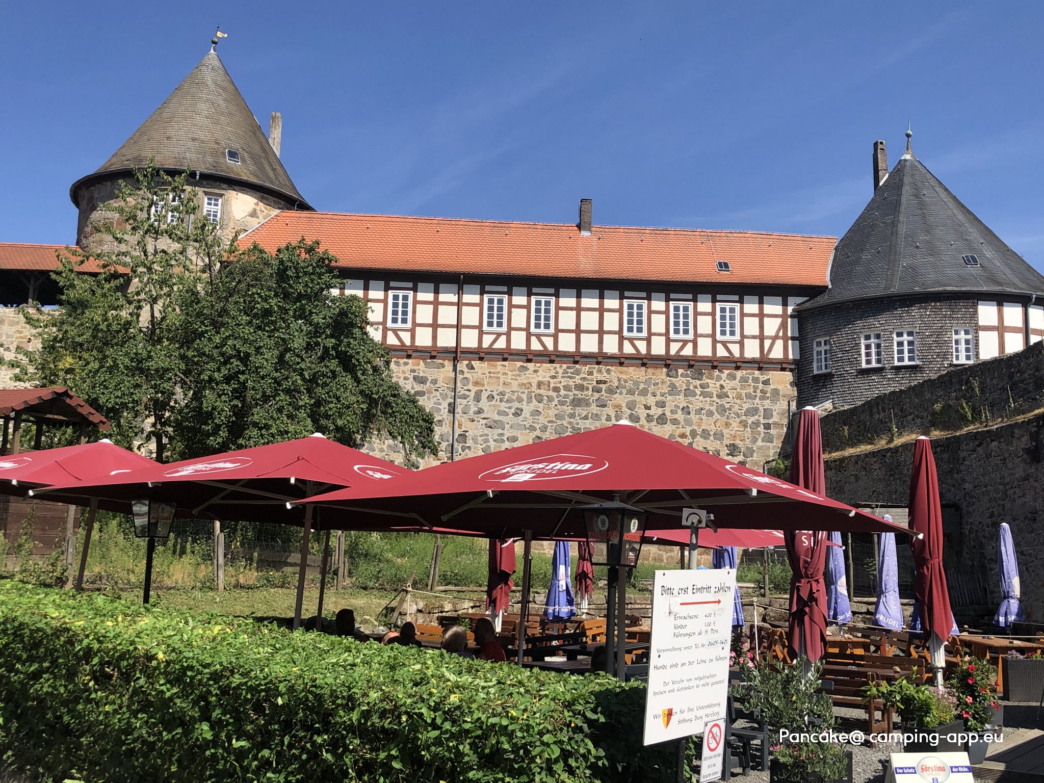 Stellplatz Burg Herzberg — Foto 5