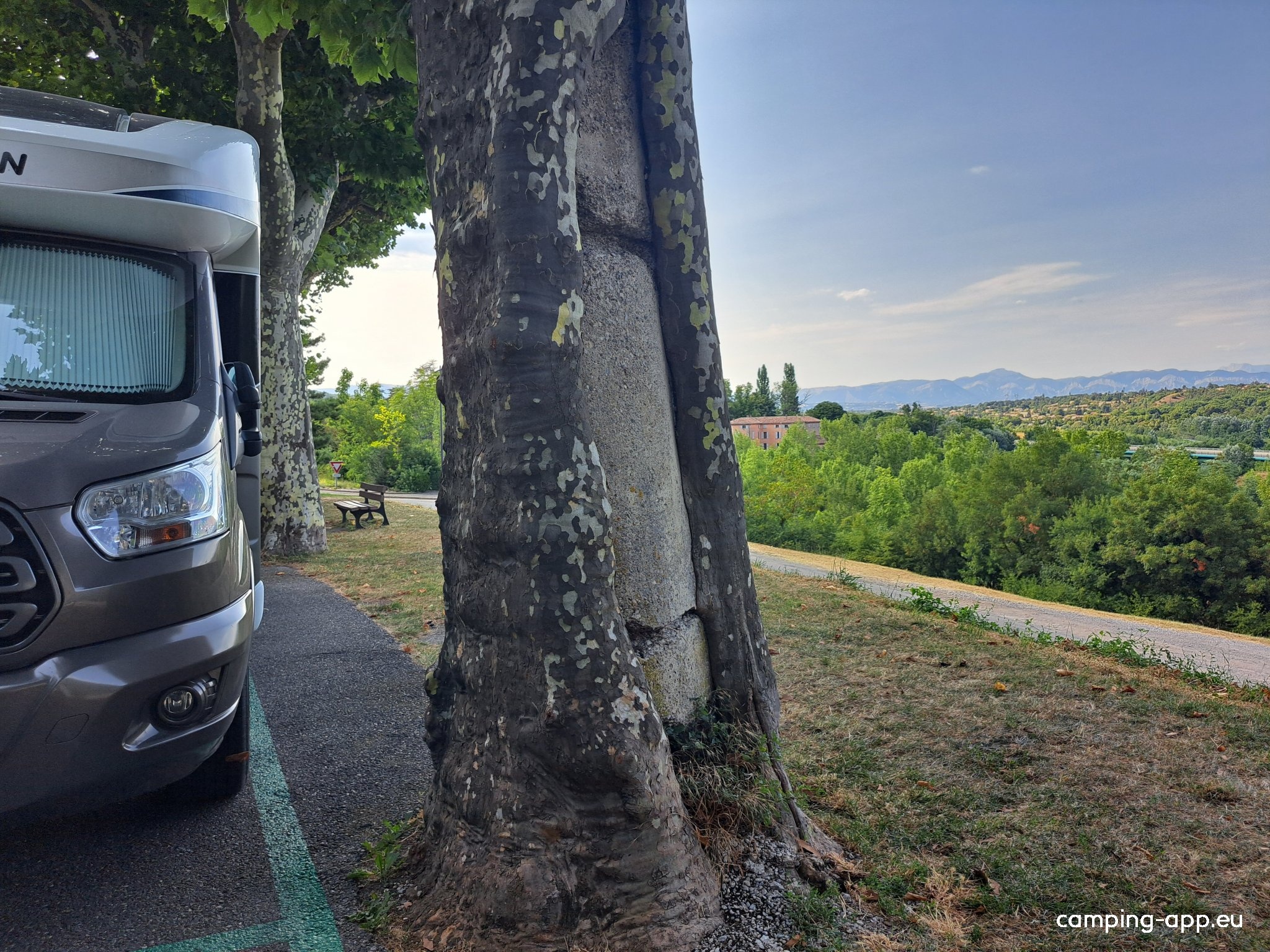 Stellplatz Sisteron — Sp. parking dla kamperów in Sisteron
