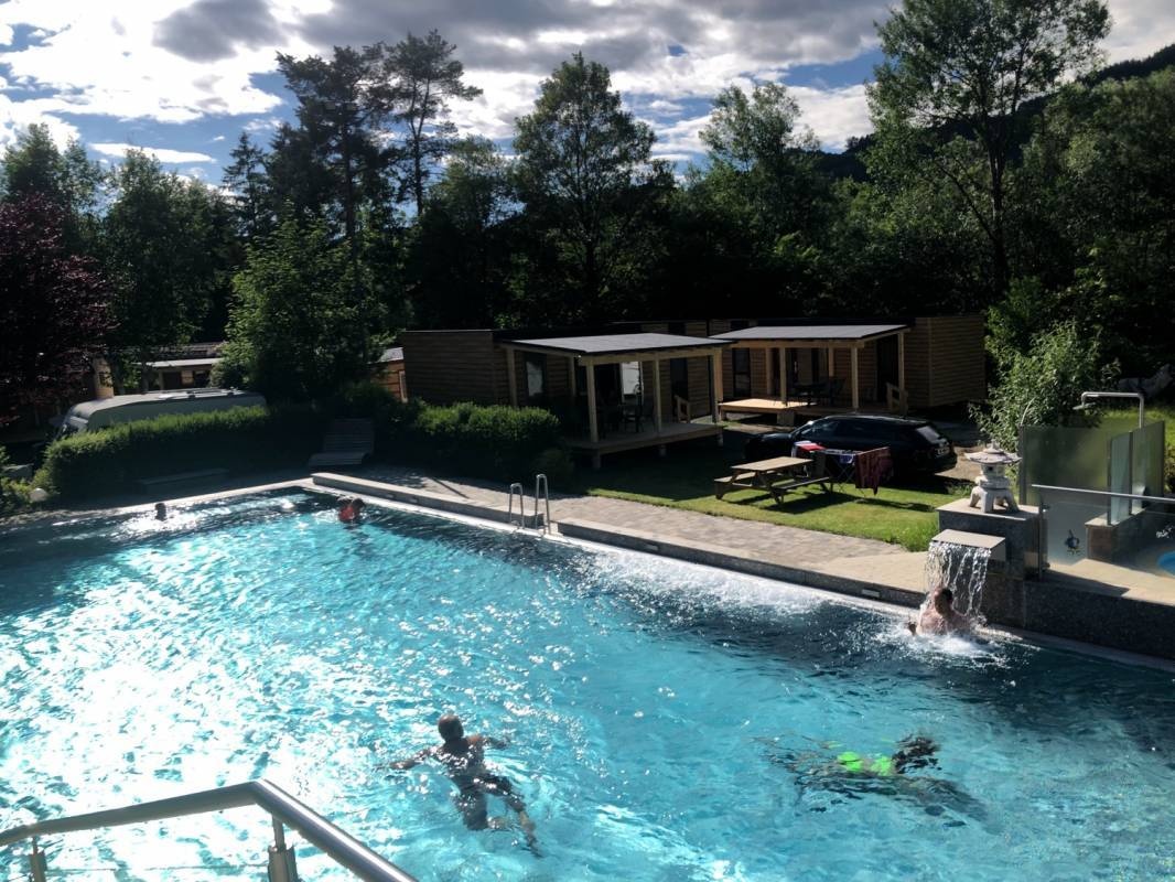 Schwimmbad Camping Mössler — Campingplass in Döbriach