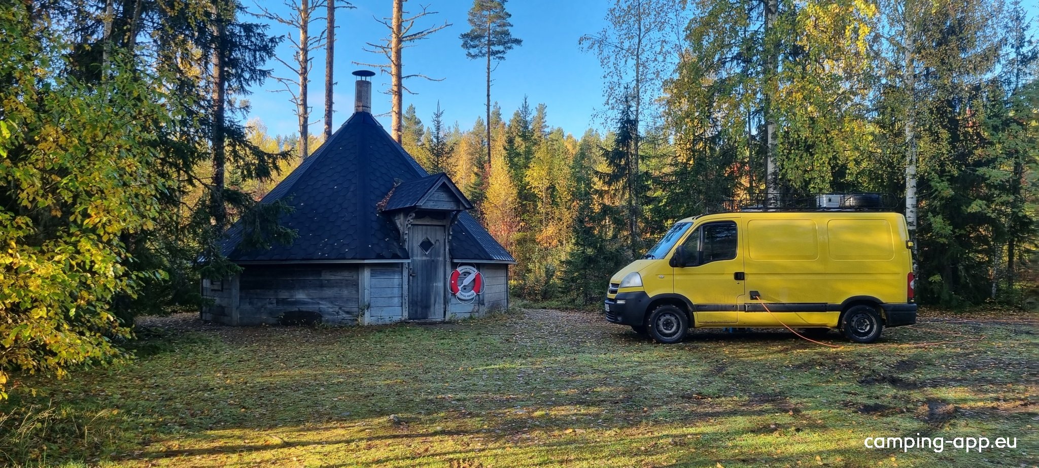 Ammeråns Fiskecamp — Місце для кемпінгу in Hammarstrand